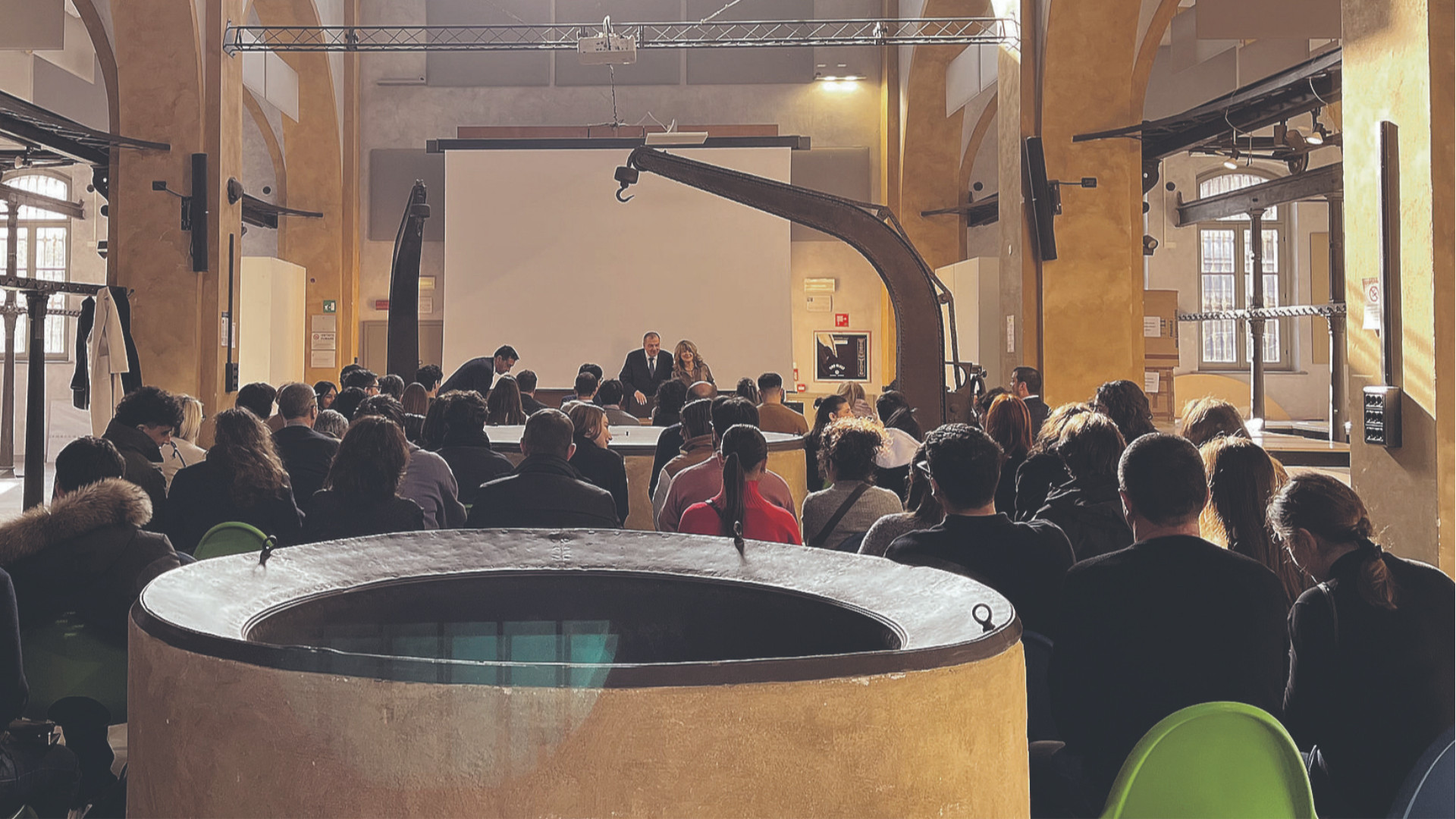 La cerimonia di premiazione al Padiglione Vegezzi del Campus Arata