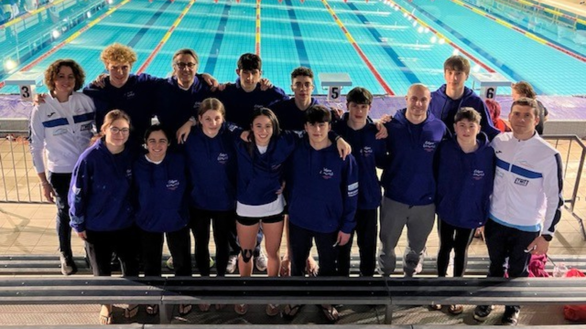 Gli atleti della Calypso protagonisti in vasca a Ravenna