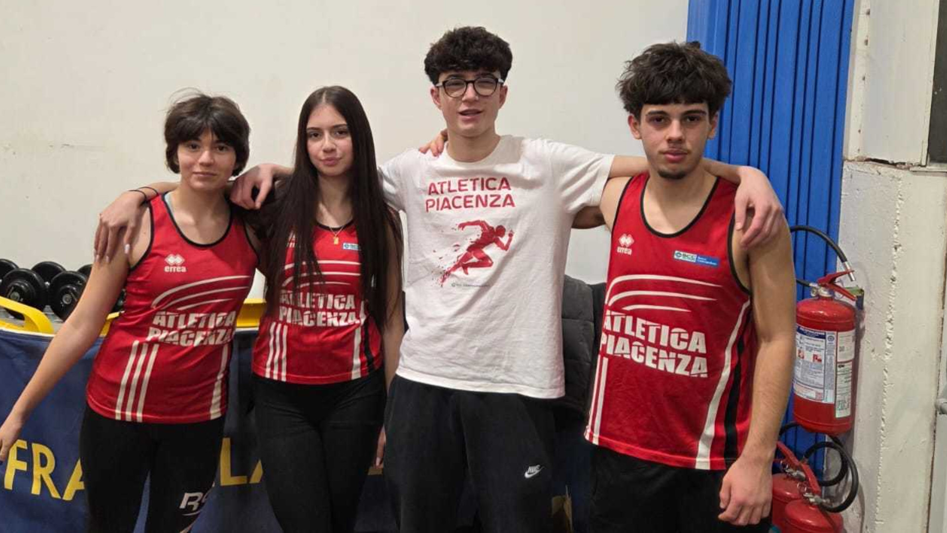 Gli atleti che hanno partecipato al meeting Assoluto di Modena