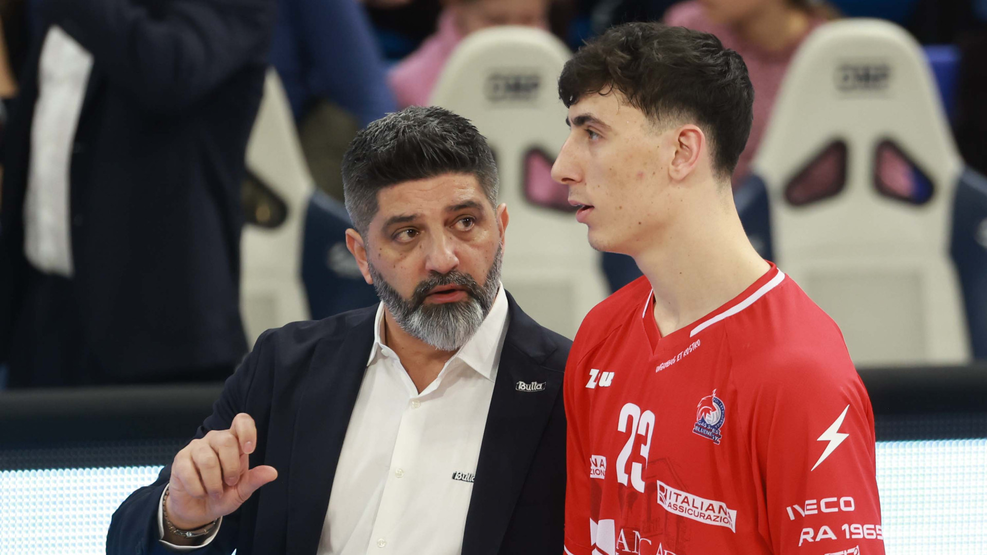 Coach Boninfante e Bovolenta