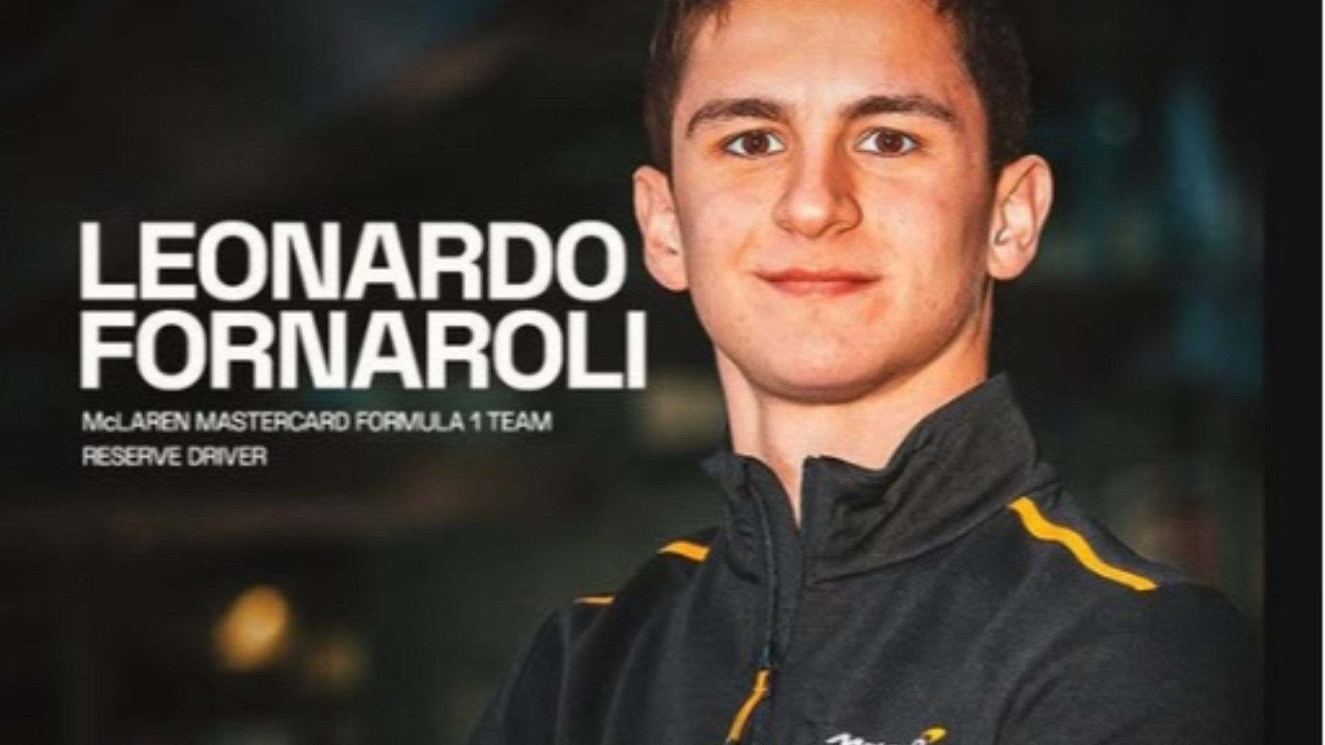 Ufficiale, Fornaroli pilota di riserva McLaren: «Super felice»