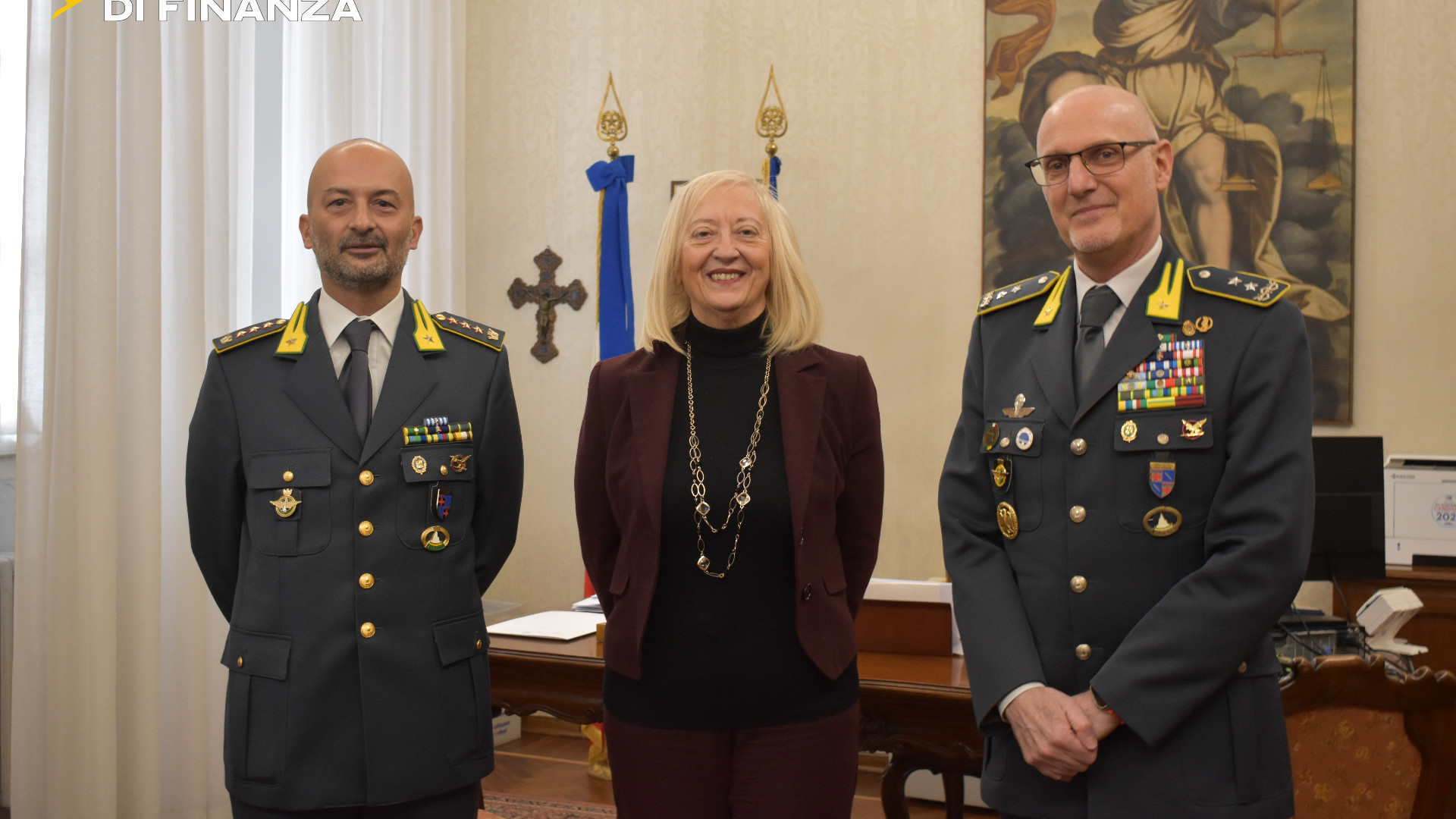 GdF, visita del generale Paolo Kalenda al Comando Provinciale