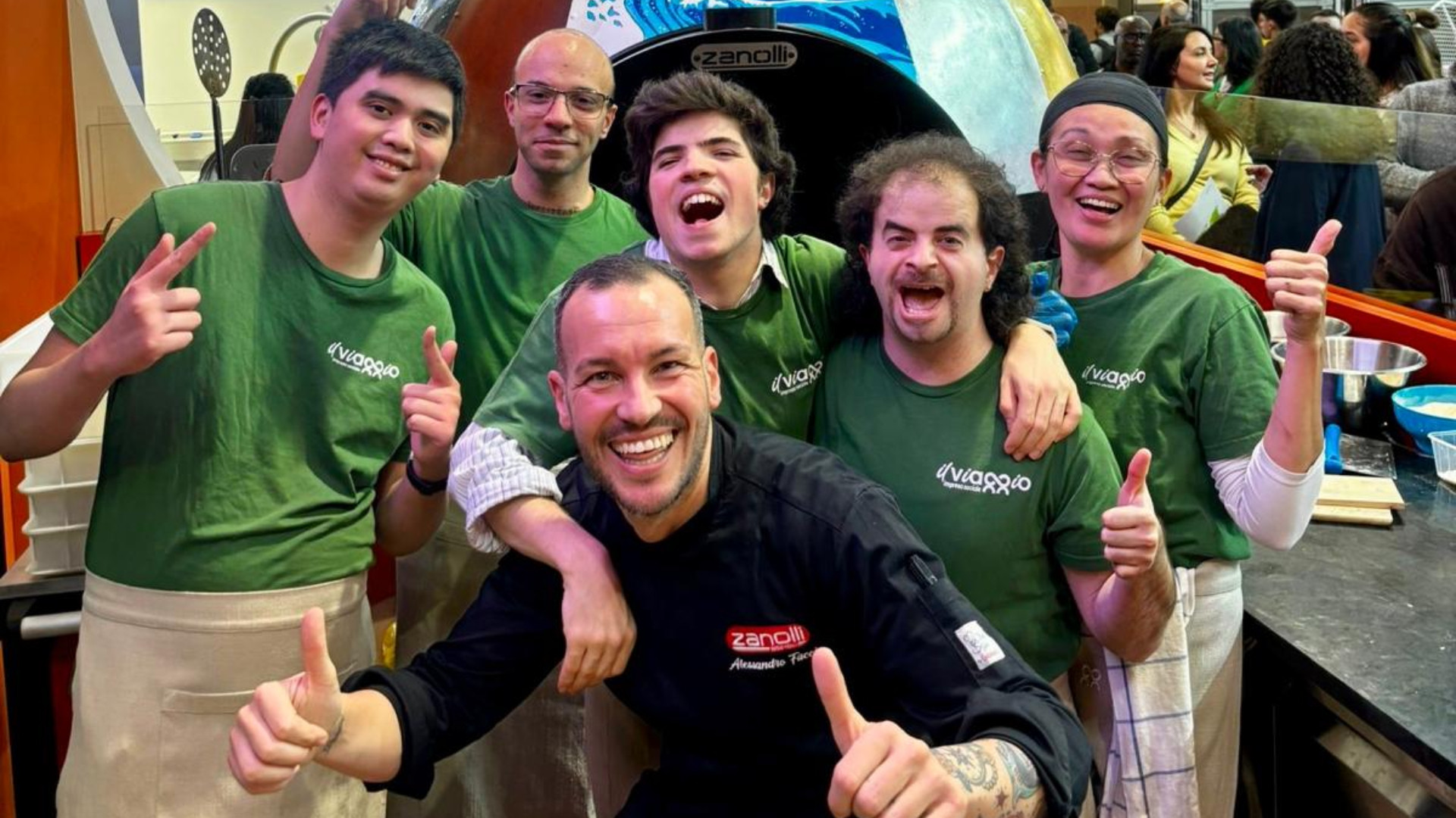 Il team de Il Viaggio con Alessandro Facci