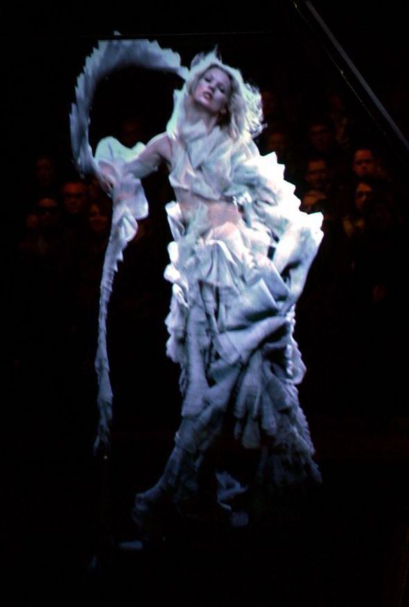 L'ologramma di Kate Moss