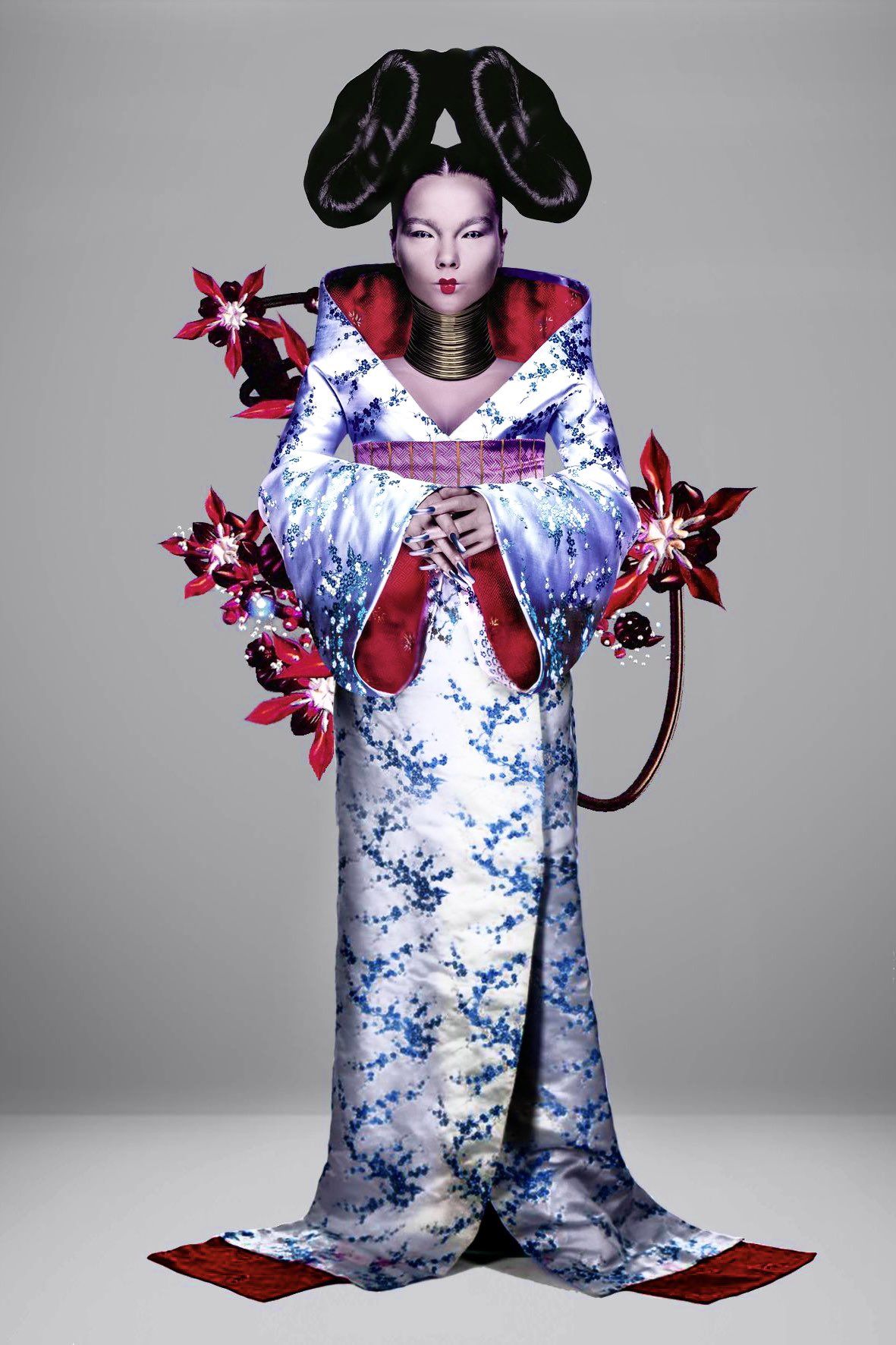 Björk sulla copertina dell'album "Homogenic" (1997)