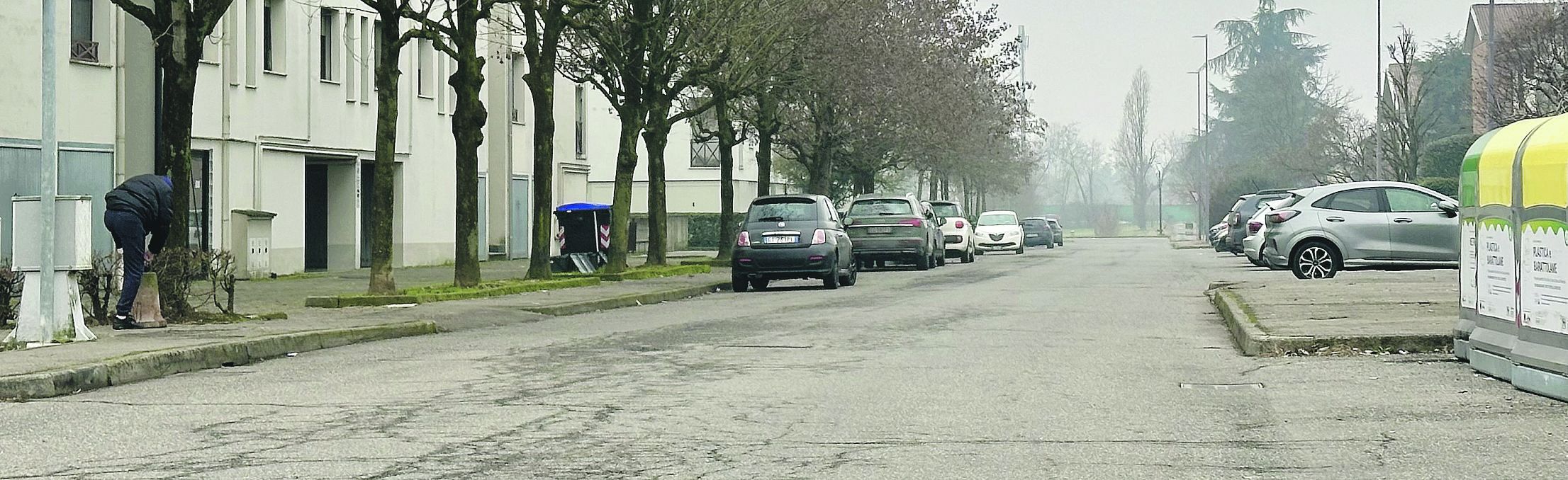 Uno scorcio di via Turbini, a Sant’Antonio, dove è stato messo a segno un colpo in un’abitazione. FOTO BRUSAMONTI