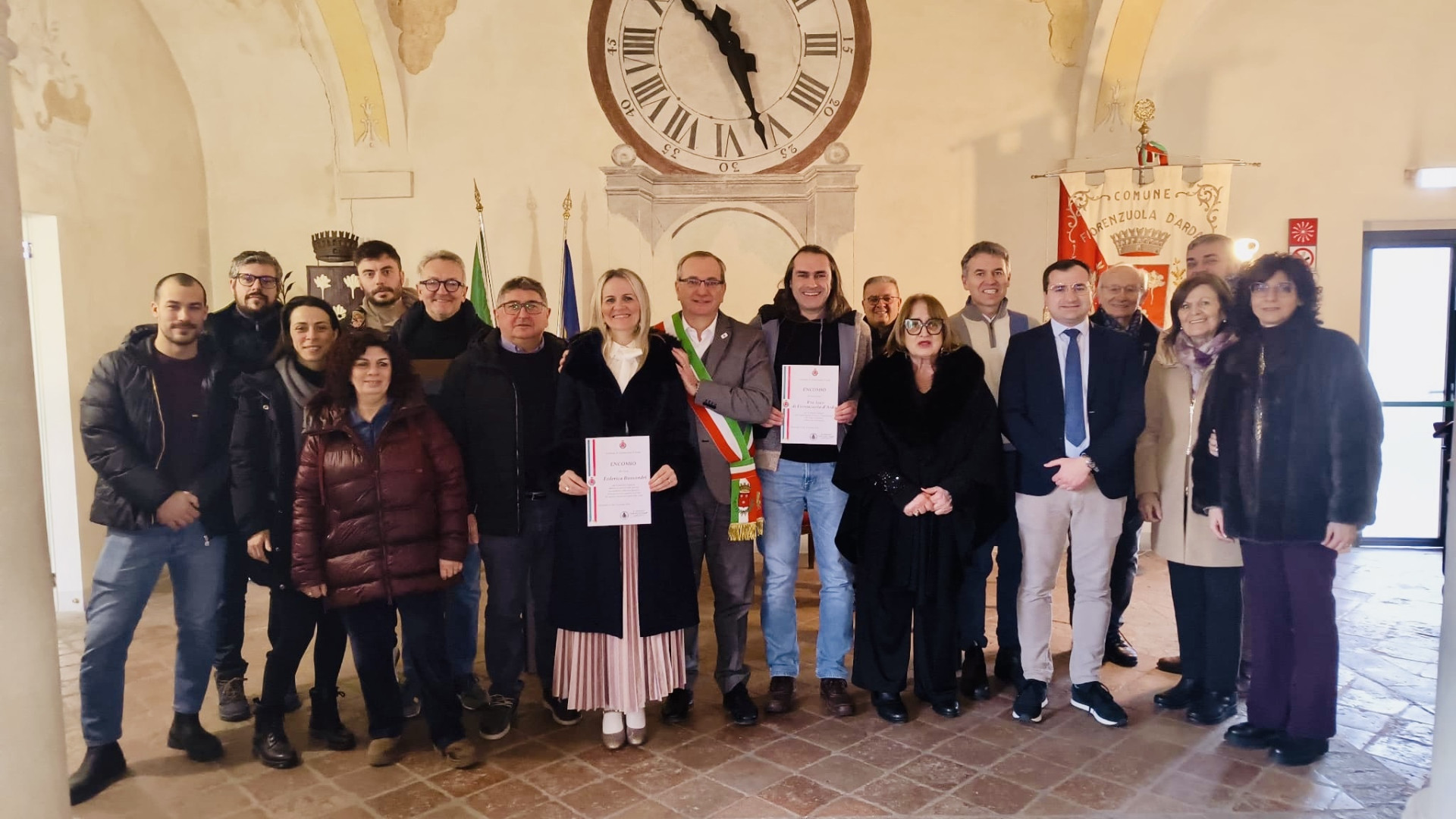 Fiorenzuola celebra chi fa del bene: encomi a Federica Bussandri e alla Pro Loco
