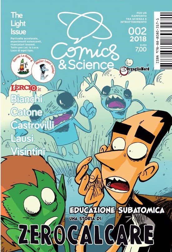 Come usare luci speciali per esplorare la materia subatomica? Ce lo spiega Zerocalcare