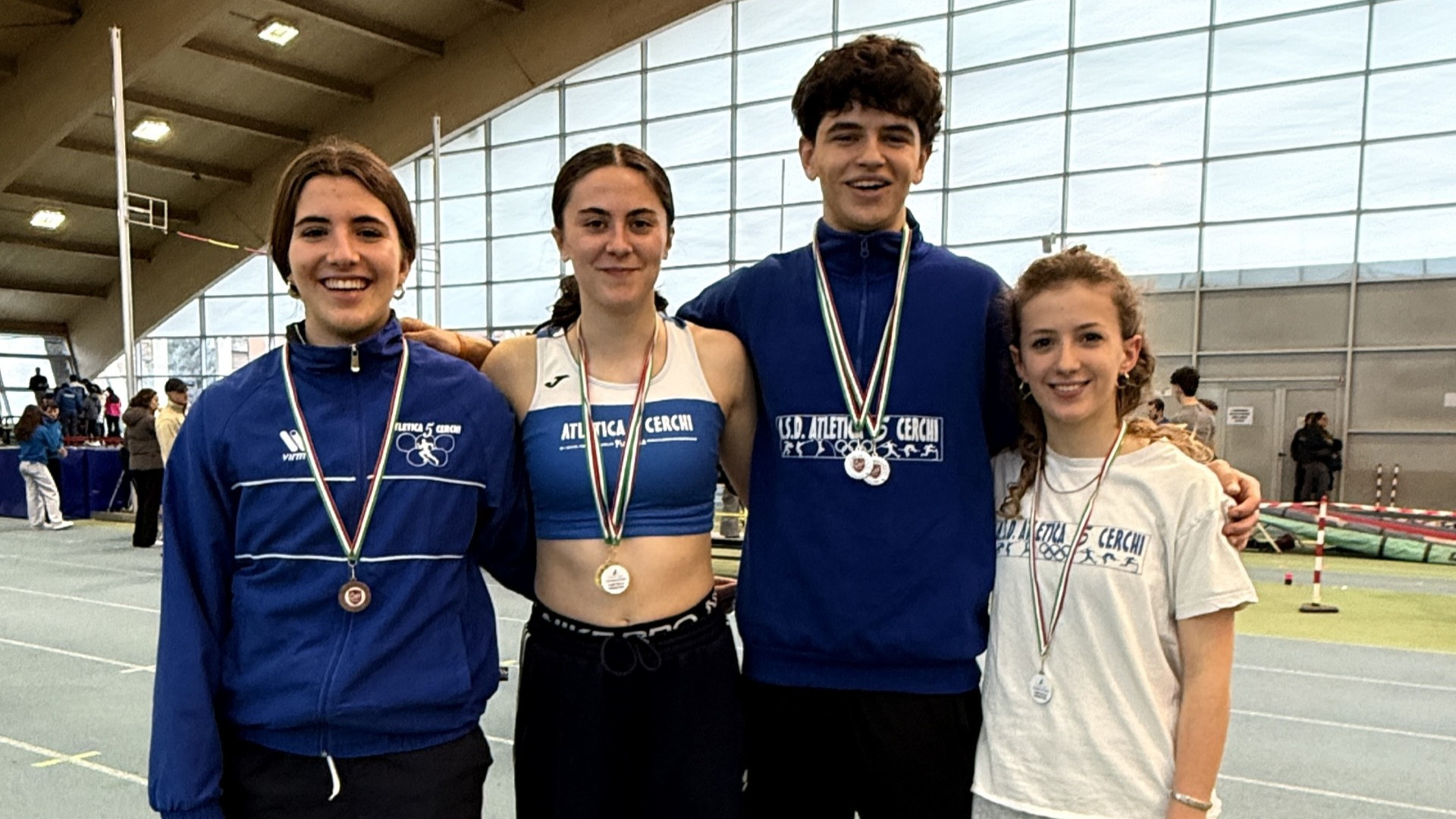 Storica tripletta rosa per la 5 Cerchi