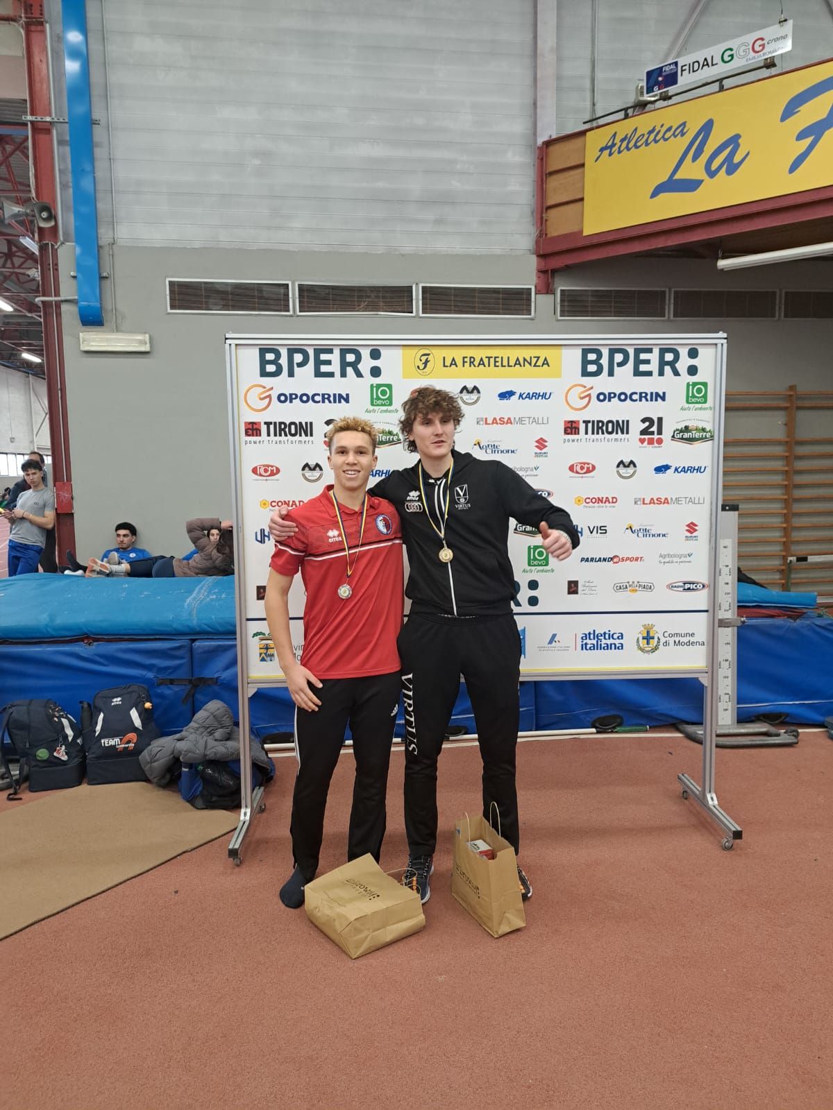 Bryan Cattabriga d'argento