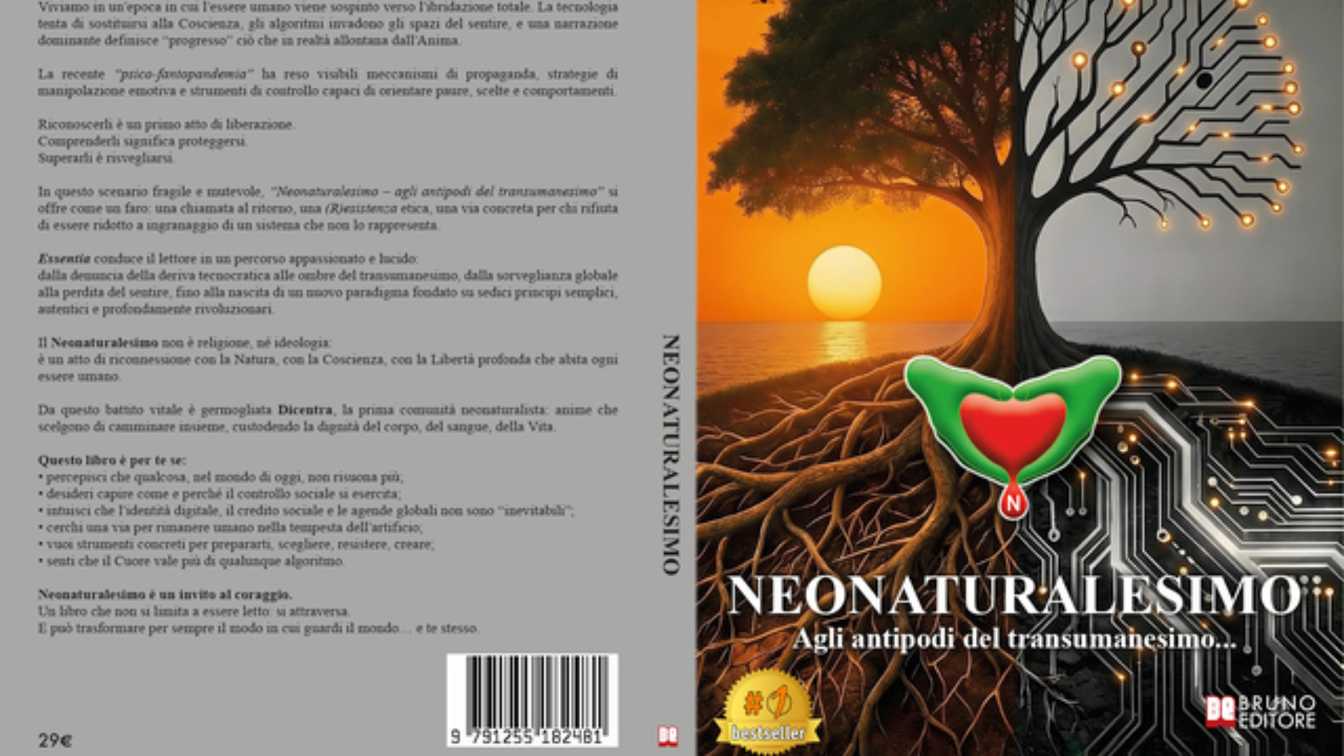 Essentia lancia il Bestseller “Neonaturalesimo – Agli antipodi del transumanesimo…”
