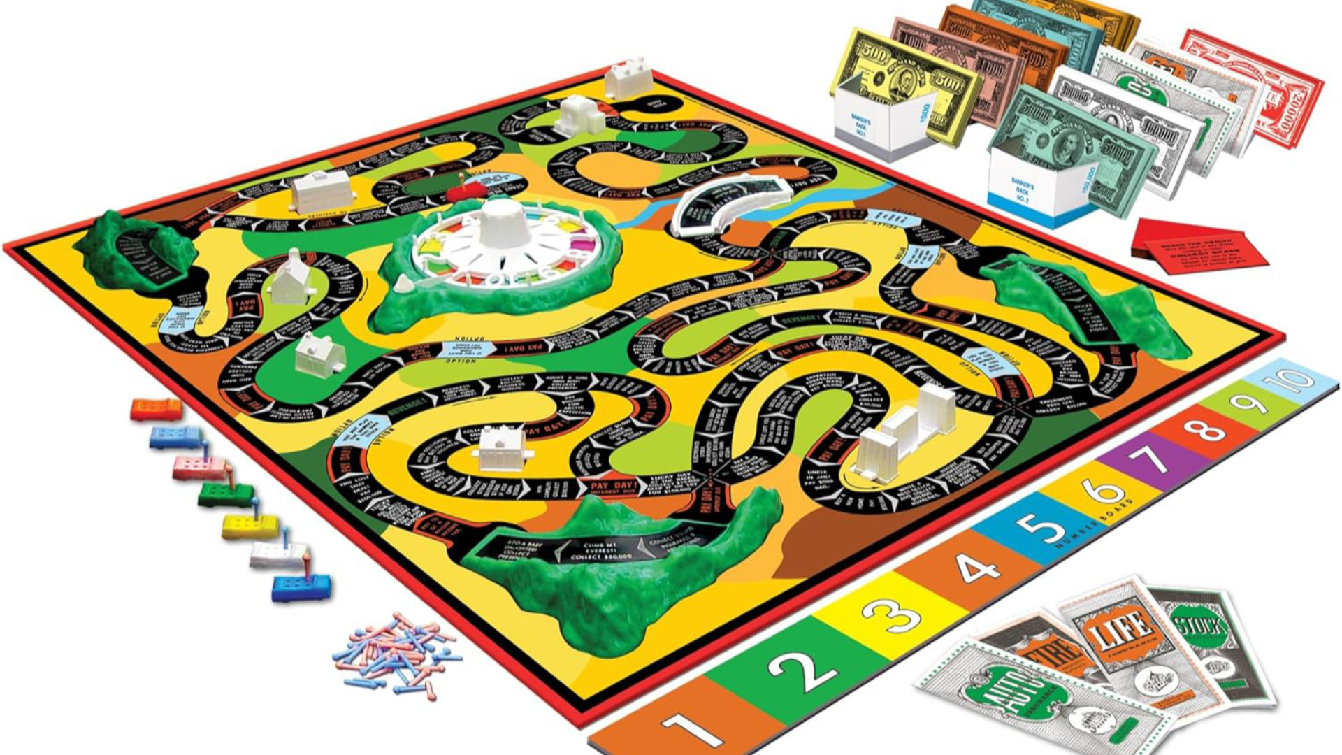 Il Gioco della Vita, da scacchiera moralista a sogno americano in miniatura