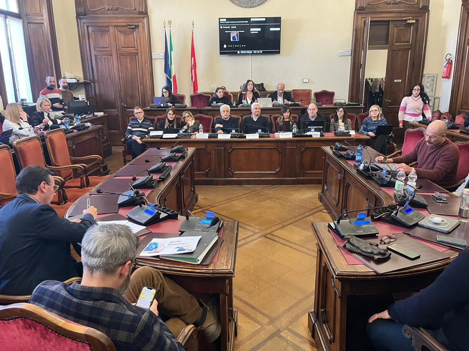 L'audizione dell'Ausl in consiglio comunale a Piacenza