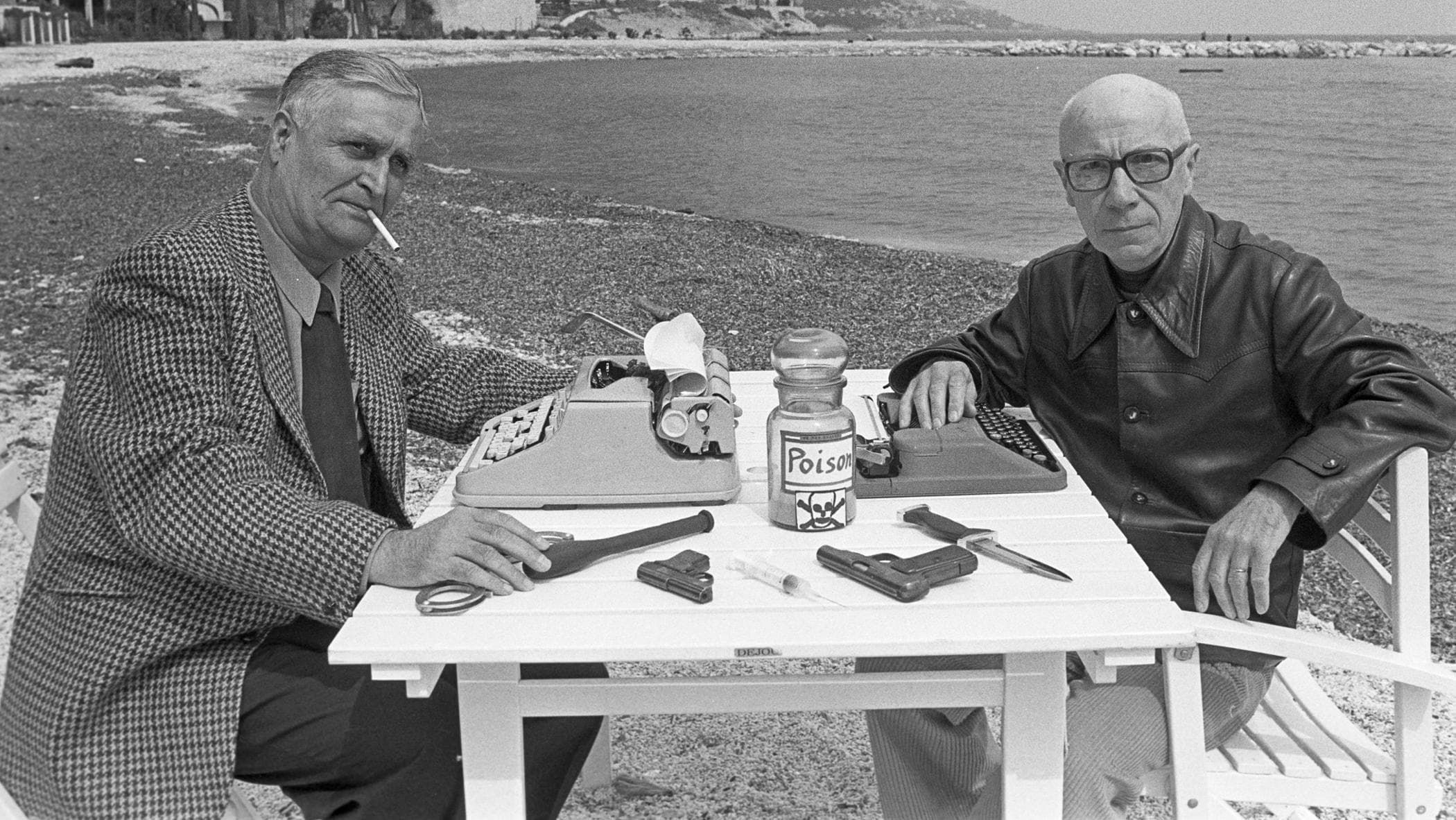 Gli scrittori&nbsp;

Pierre Louis Boileau e Thomas Narcejac, autori del thriller atipico "I vedovi"