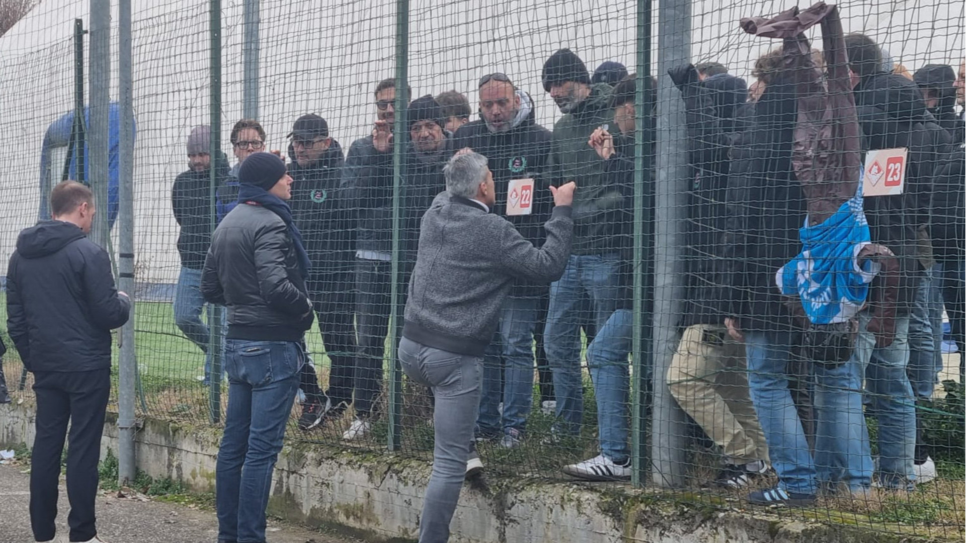 Disastro Piace: cede al San Giuliano, i tifosi contestano