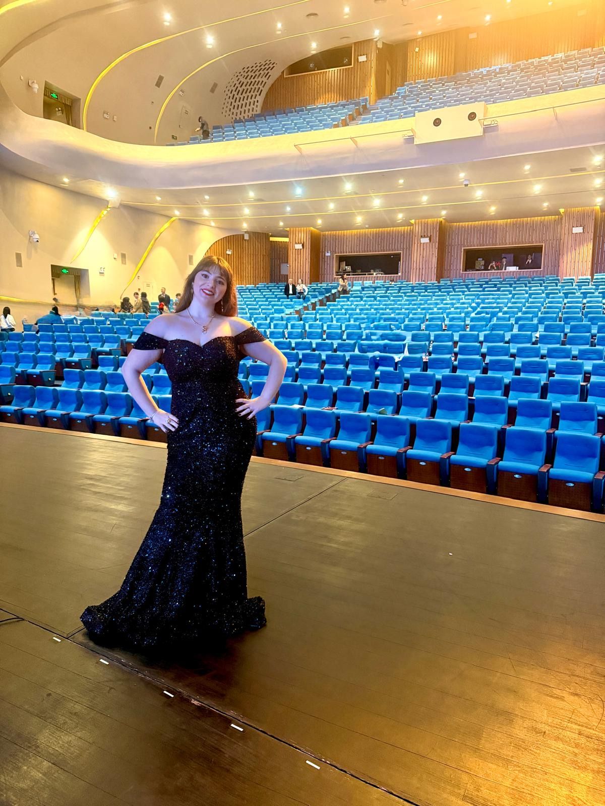 Alcune immagini della tournée in Cina del soprano Rebecca Brusamonti