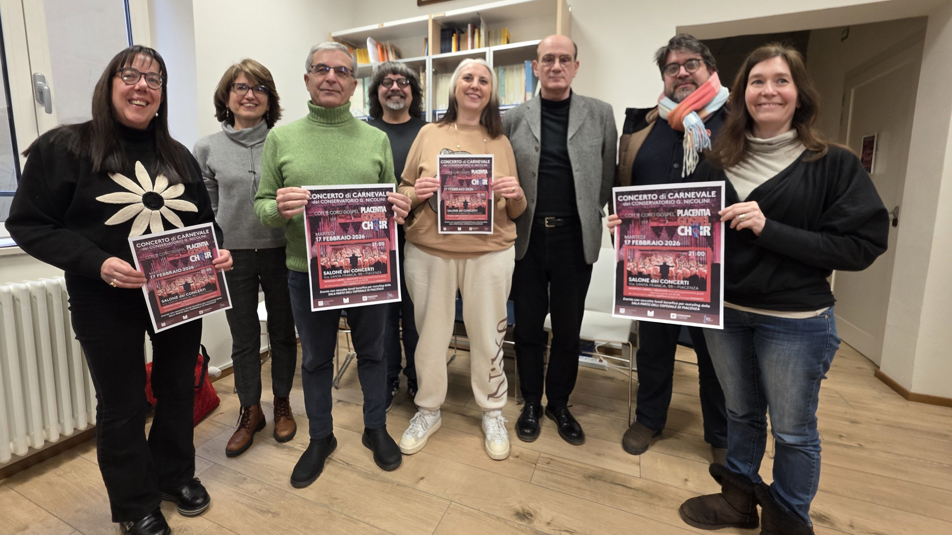 Musica, festa e solidarietà: concerto di Carnevale al Nicolini con il Placentia Gospel Choir