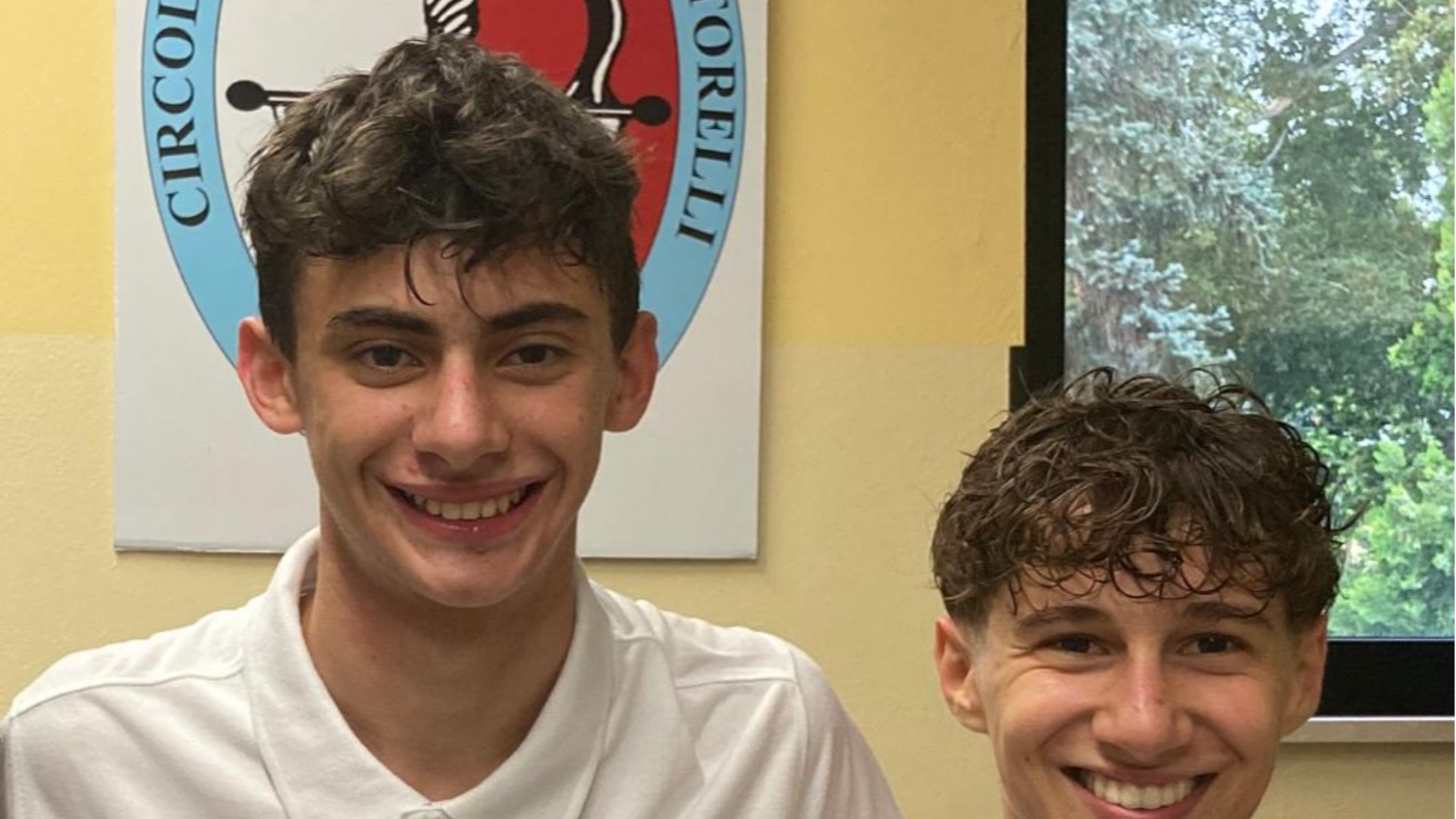 Da sinistra, Andrea Bossalini e Valentino Monaco