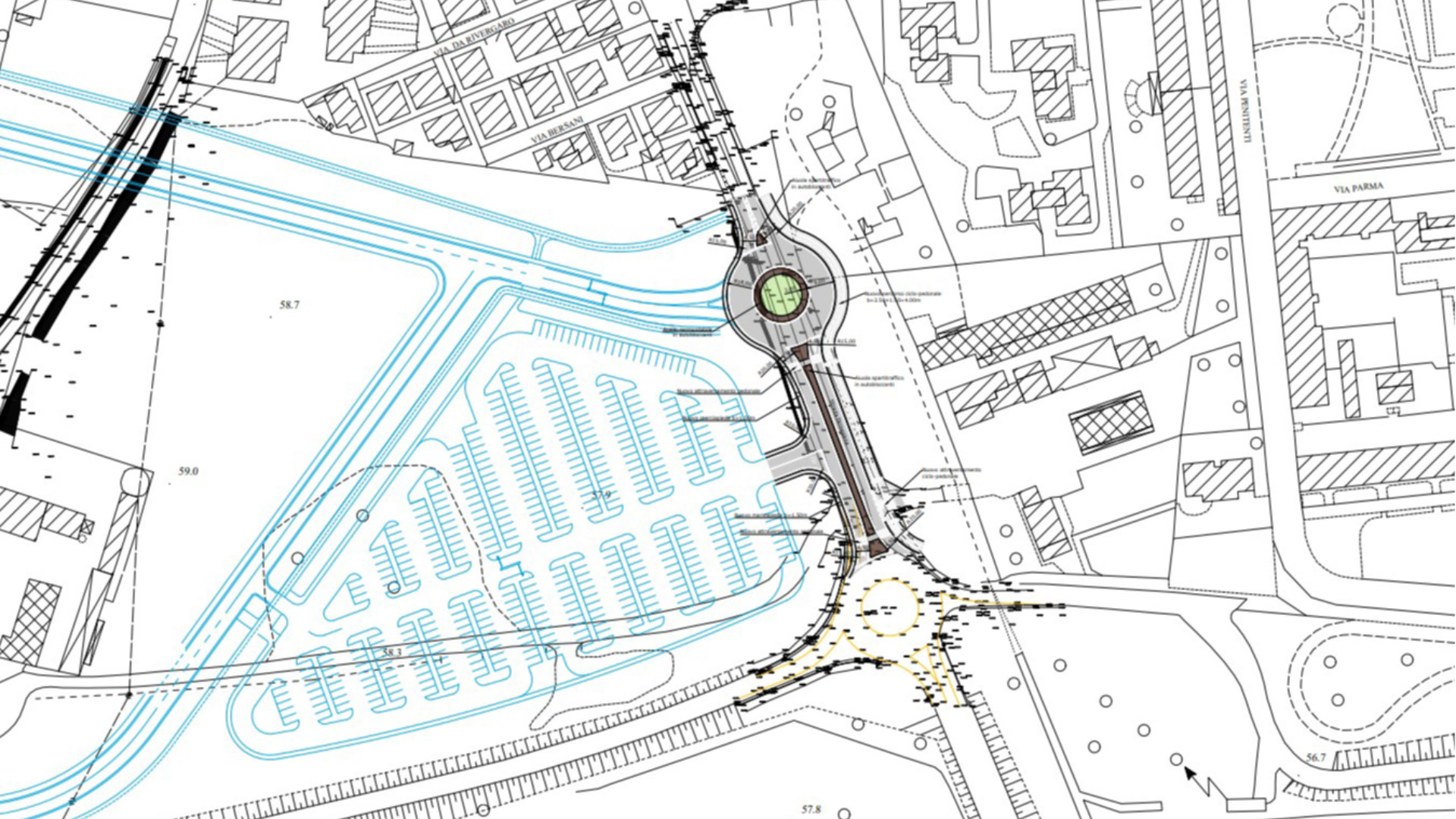 Rotonde, parchi, ciclabili per il nuovo ospedale: pronto il progetto di fattibilità