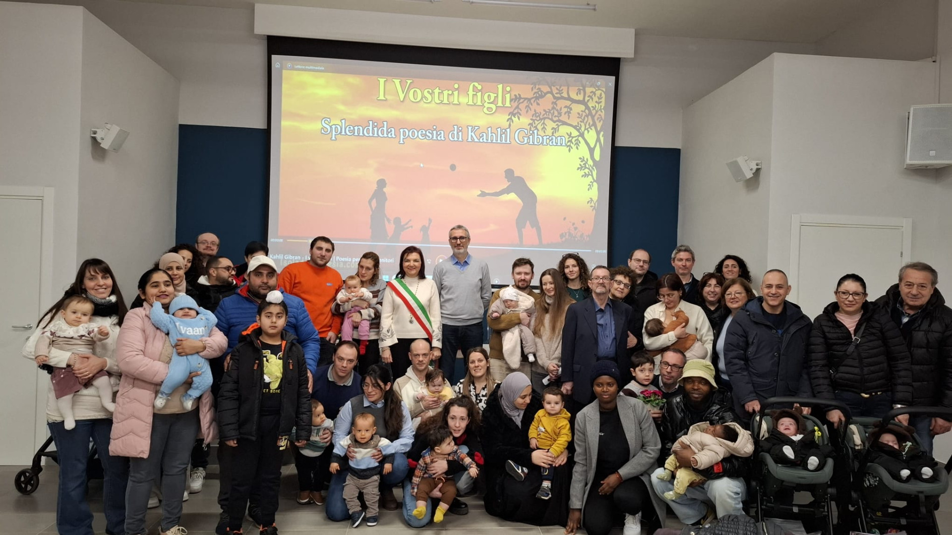 Quaranta nascite in un anno, Gragnano festeggia genitori e neonati