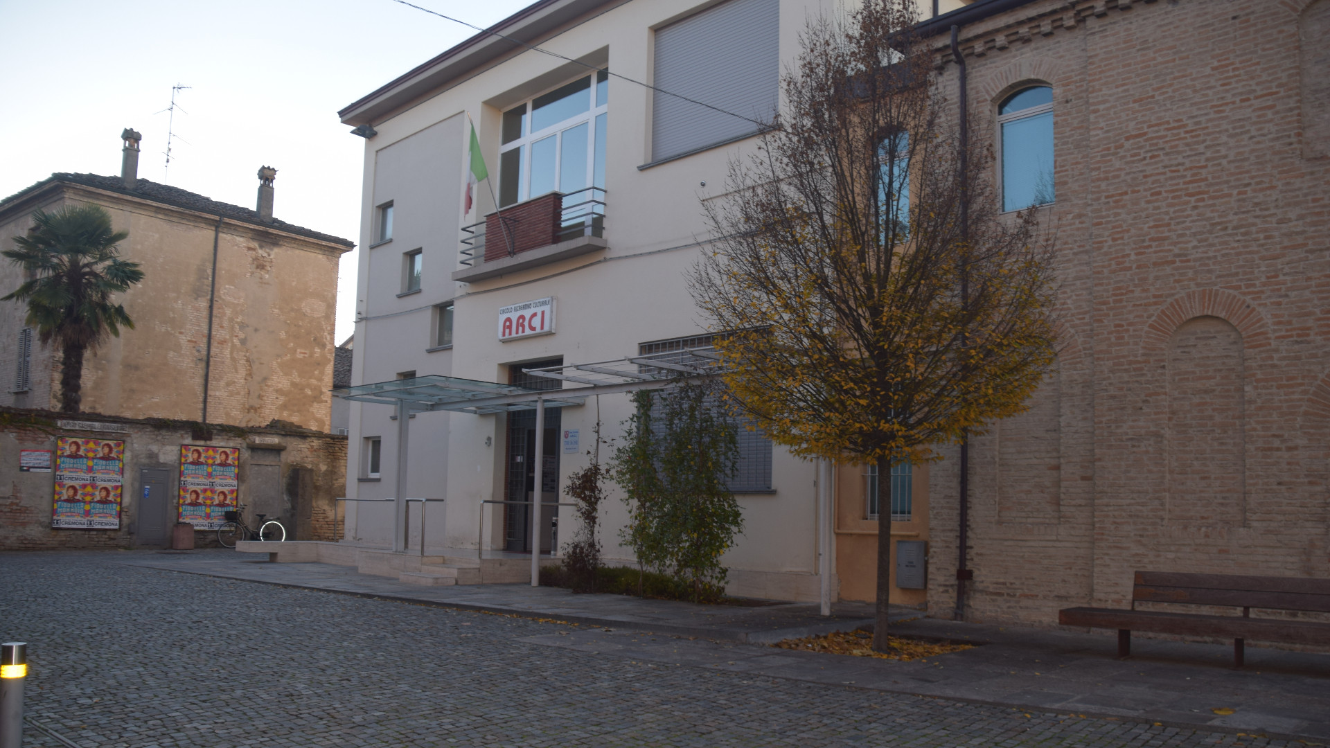 La sede del Circolo Arci di Largo Gabrielli