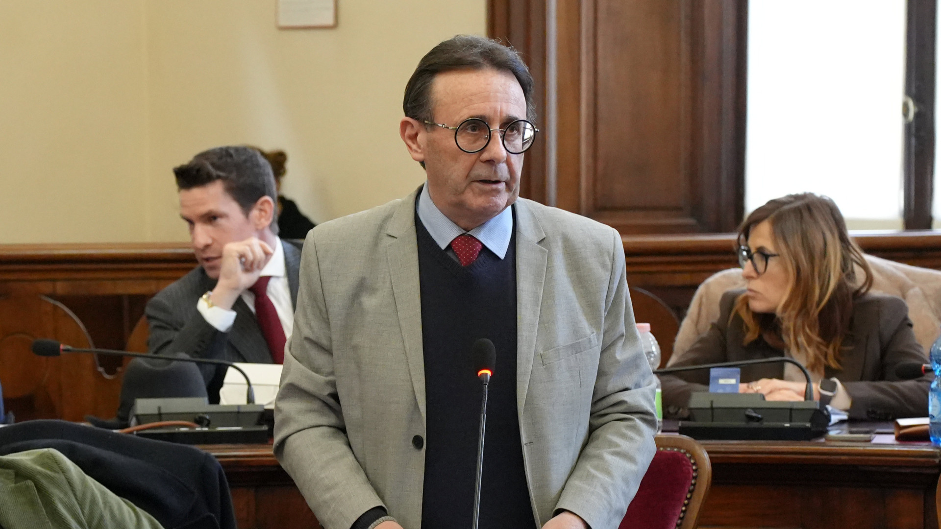 Luigi Rabuffi in consiglio comunale a Piacenza