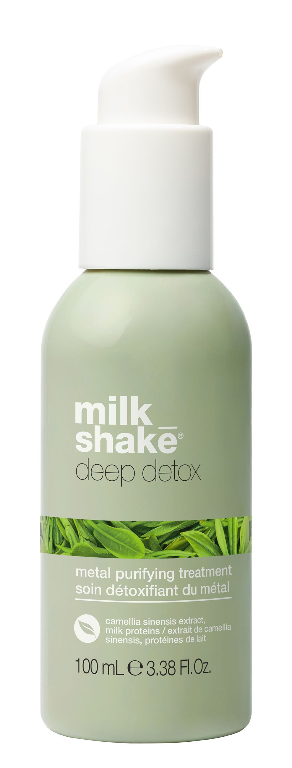 Deep Detox Metal Purifying treatment milk_shake. Crema leave-in purificante ideale da combinare con deep detox shampoo
