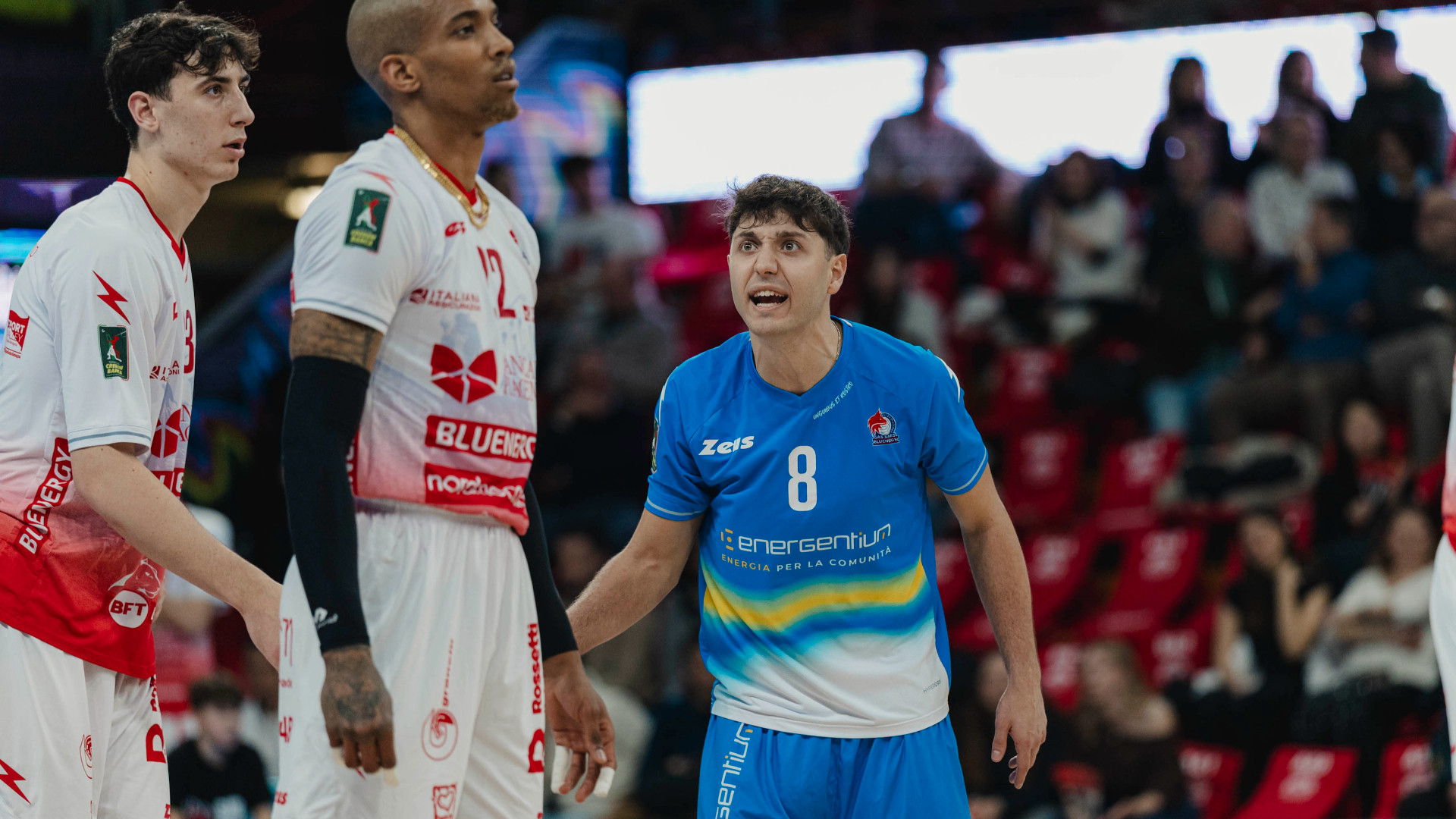 La Gas Sales con i campioni d'Italia al Palabanca