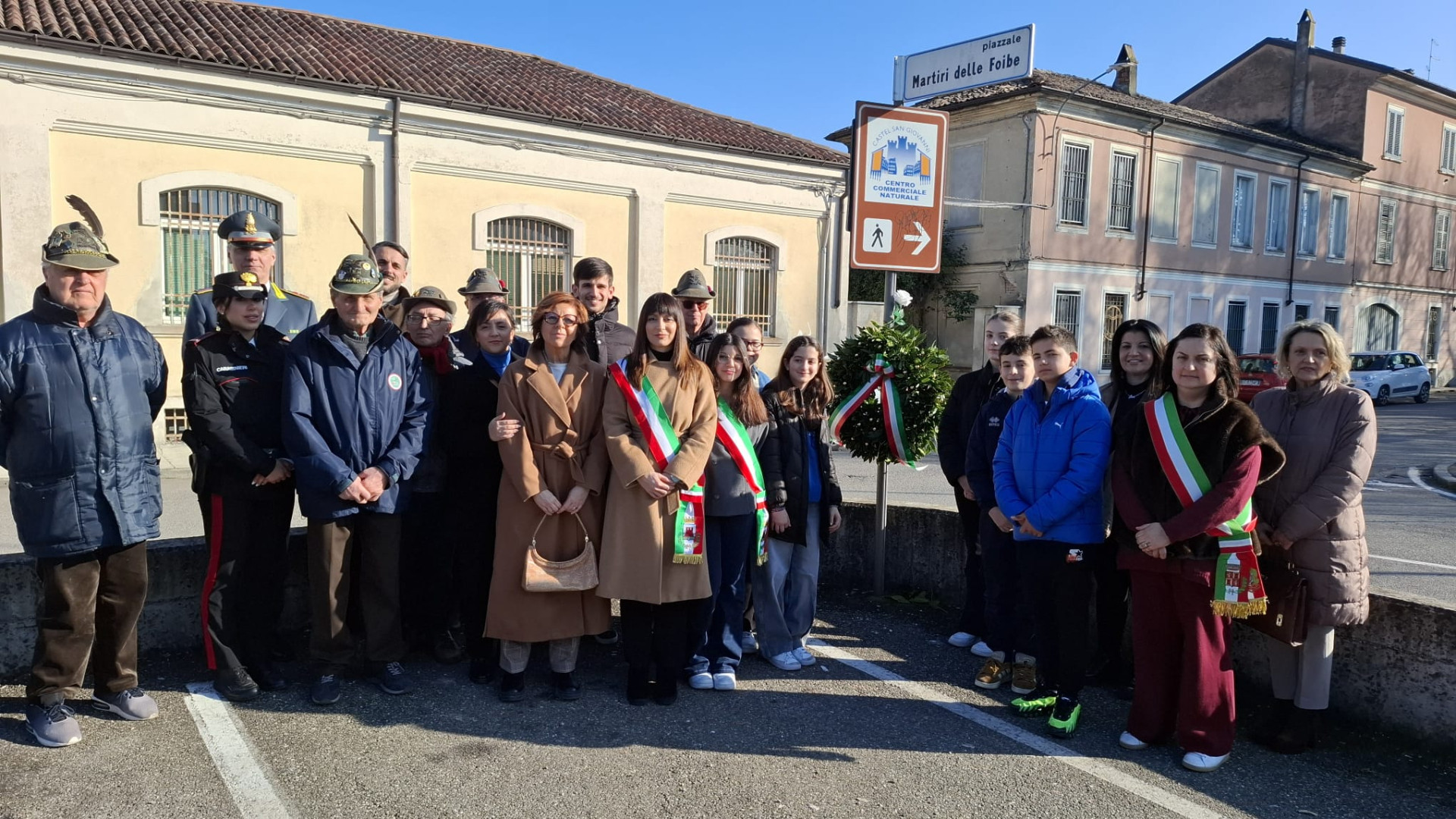 Castel San Giovanni ricorda i martiri delle foibe