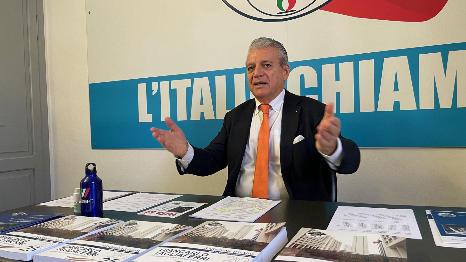 Il consigliere regionale Giancarlo Tagliaferri- © Libertà/Marcello Pollastri