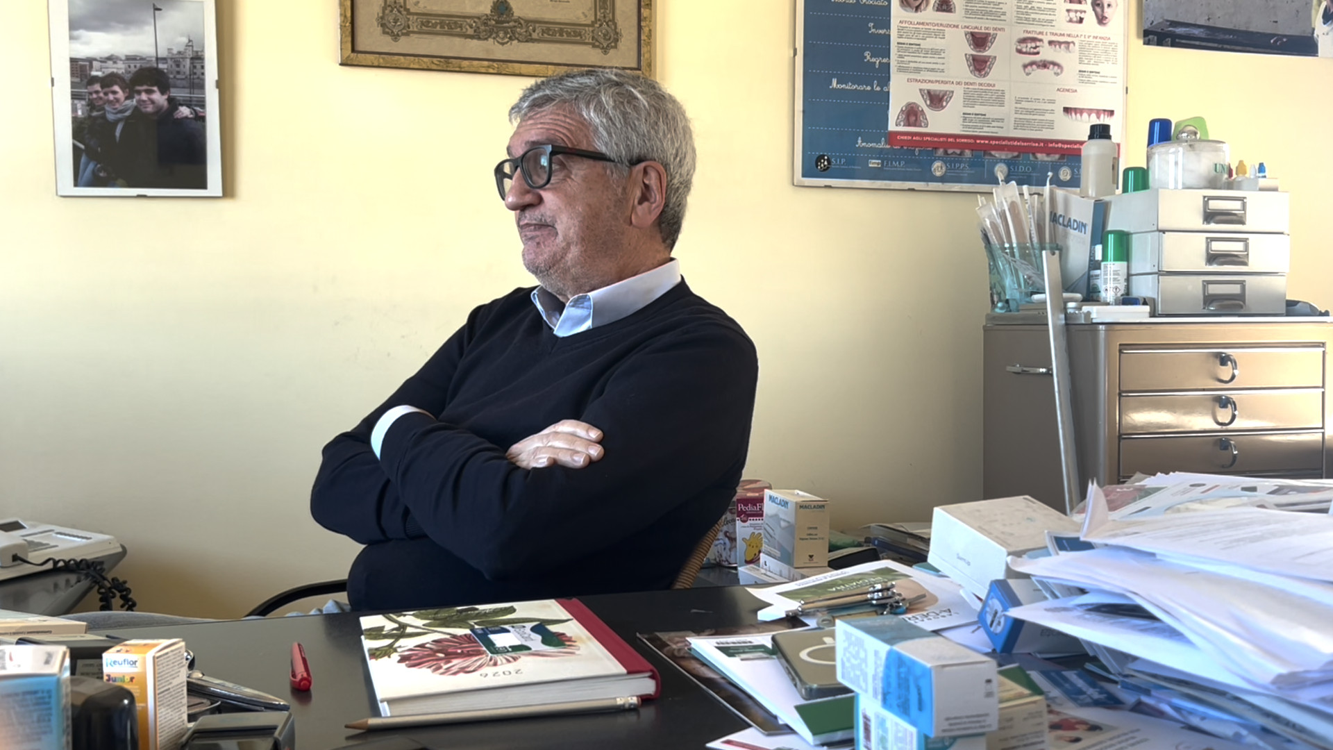 Il pediatra Giuseppe Gregori