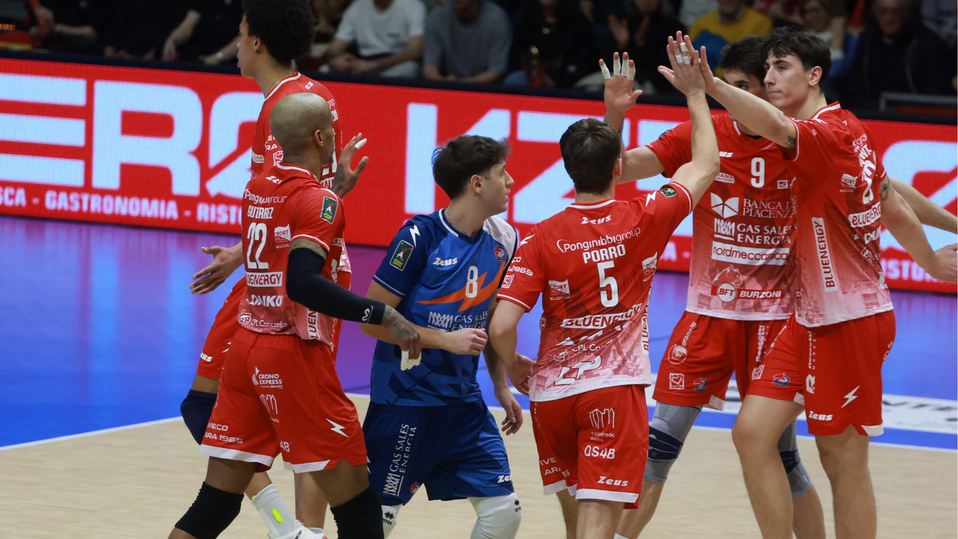 Impresa Gas Sales, Trento battuto in rimonta al Palabanca