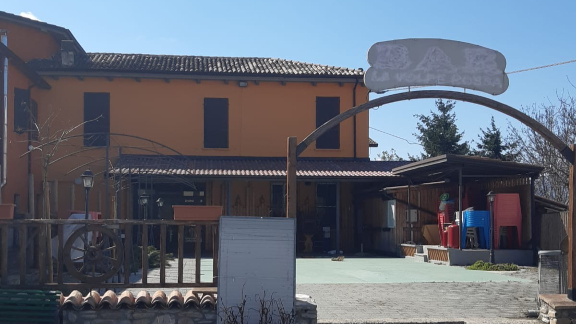 L'area del bar di Coli