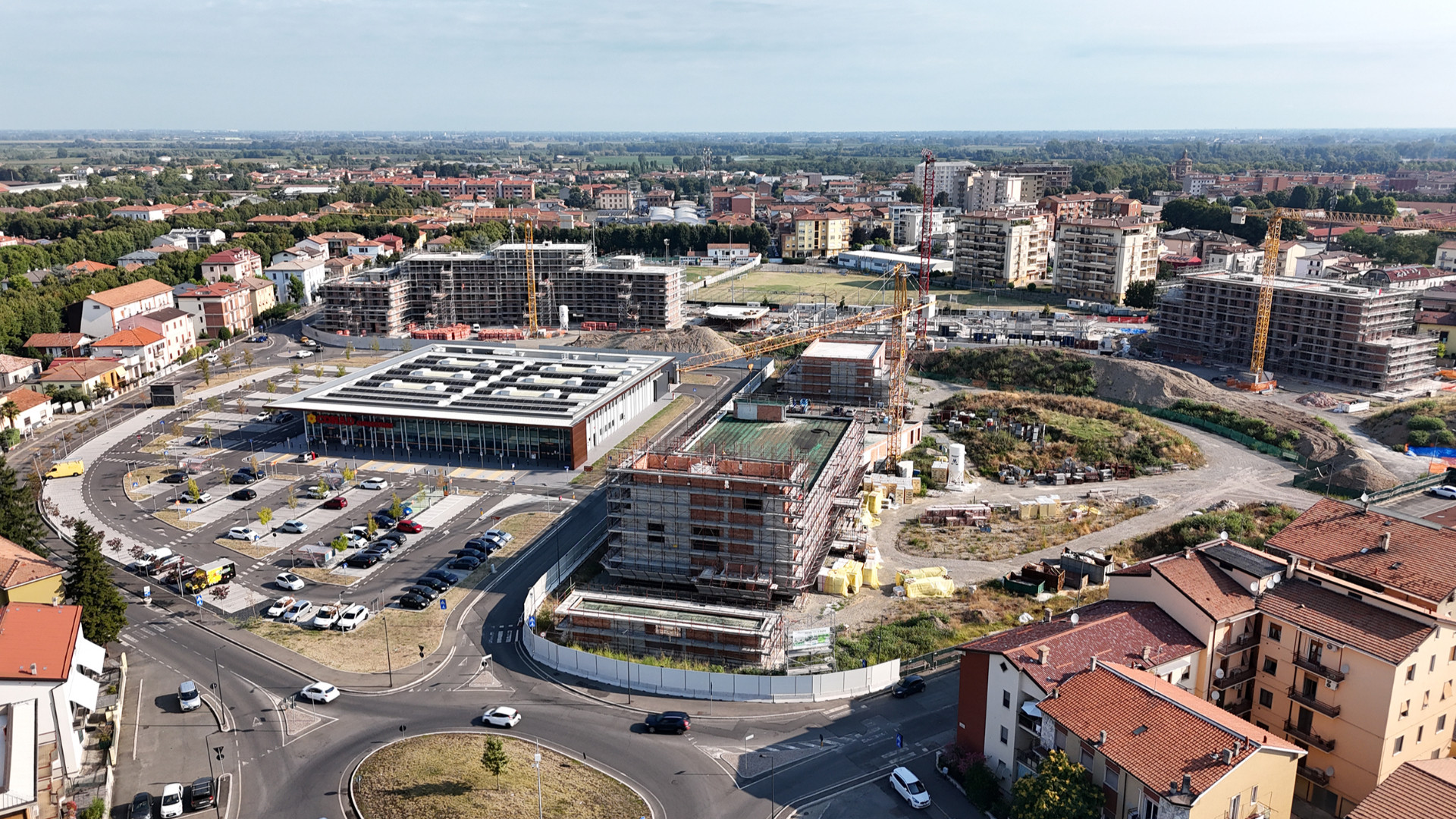 L'ex Manifattura Tabacchi, uno dei cantieri in corso di realizzazione in città- © Libertà