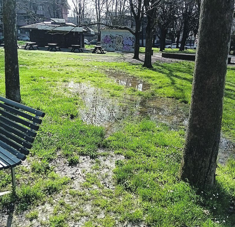 I giardini Giana Anguissola di via Emmanueli - foto Marcello Tassi