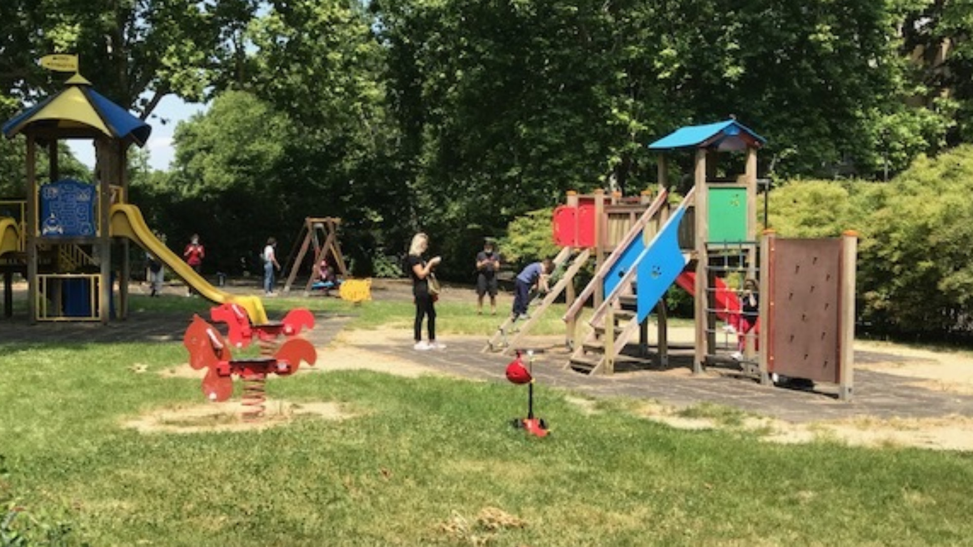 Il campo giochi sul Facsal