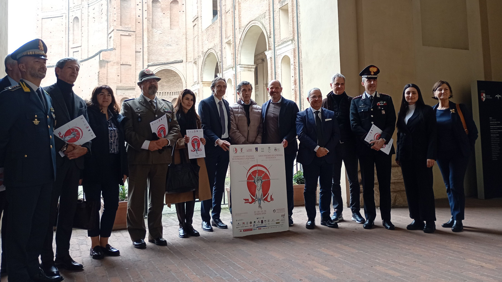 Piacenza capitale della scherma dal 13 al 16 marzo