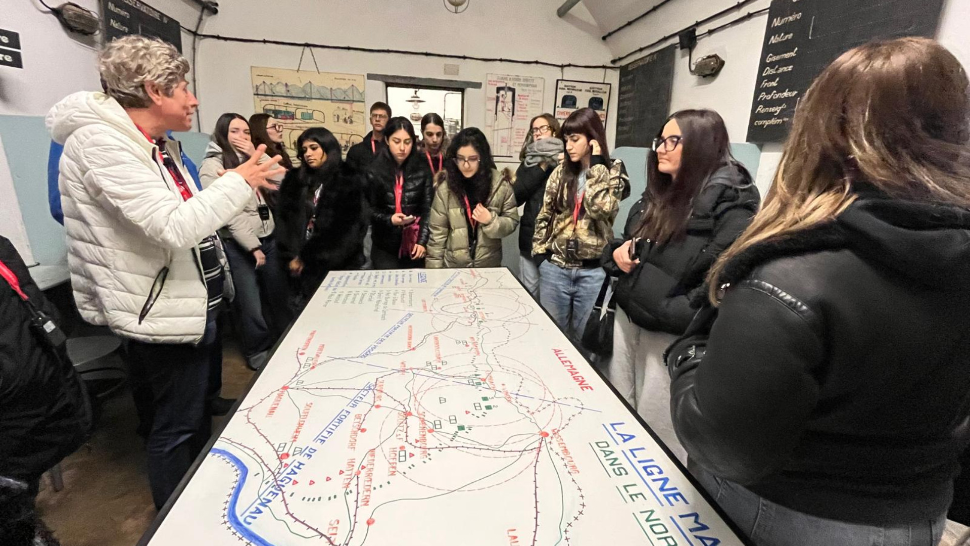 I ragazzi piacentini lungo la Linea Maginot