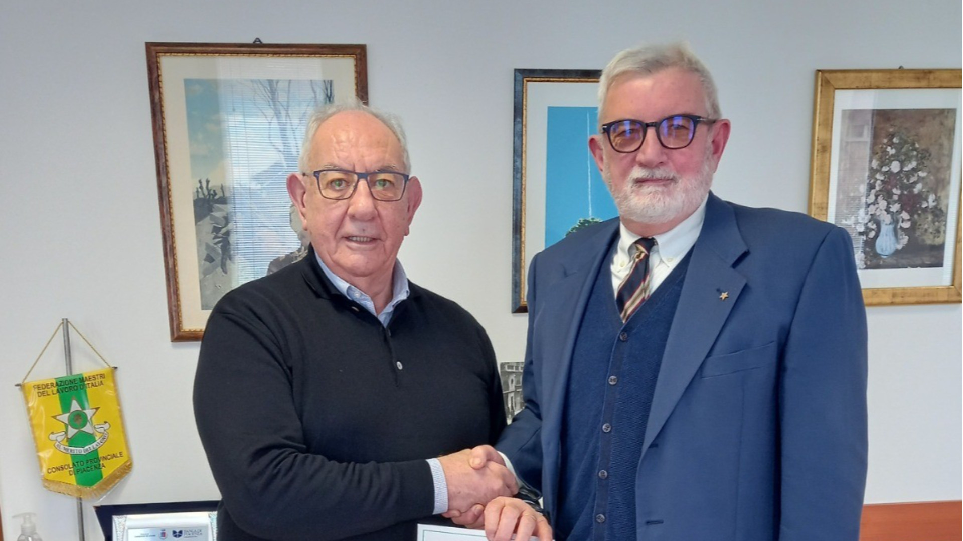 Massimo Manzoni ed Emilio Marani