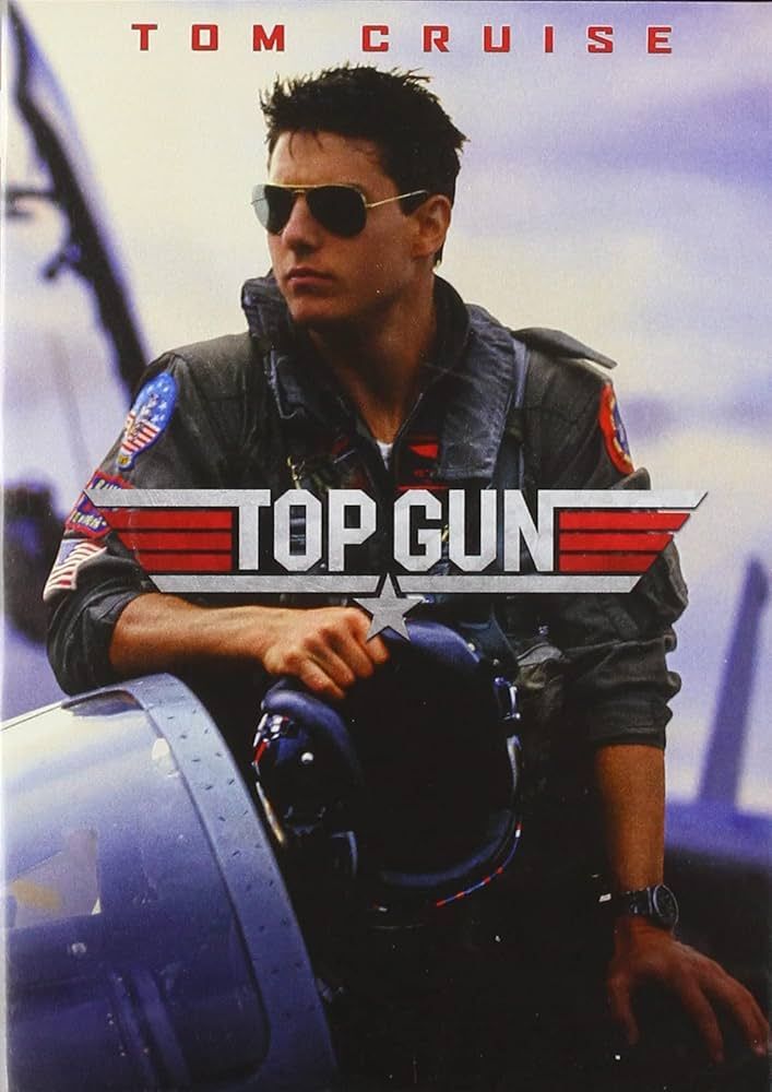 La locandina del film "Top Gun"