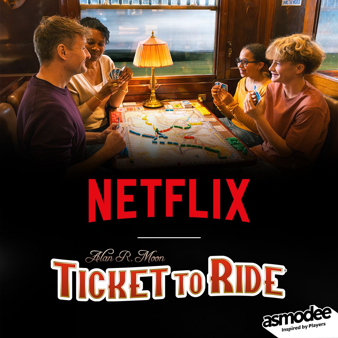 Ticket to Ride sta per approdare su Netflix