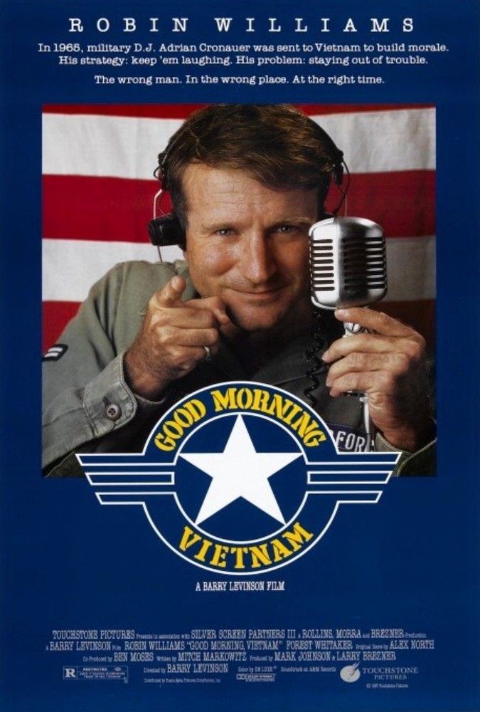 La locandina di "Good Morning, Vietnam"