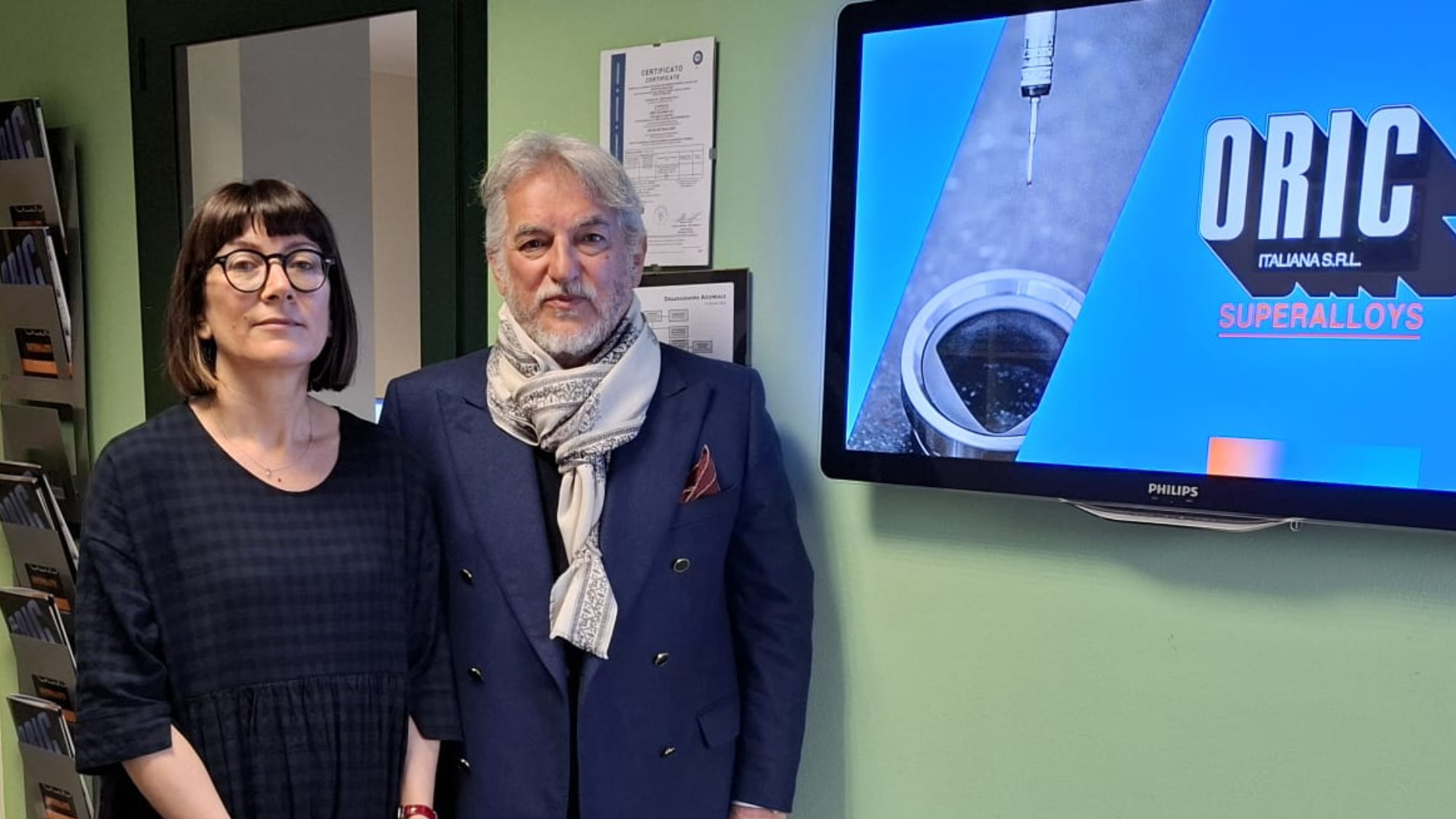 Oric, la leader delle superleghe stabilisce la sede a Castello