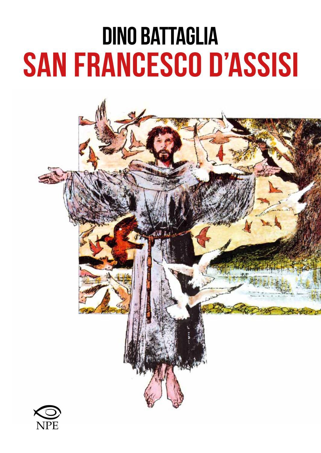 La copertina del "San Francesco" di Dino Battaglia
