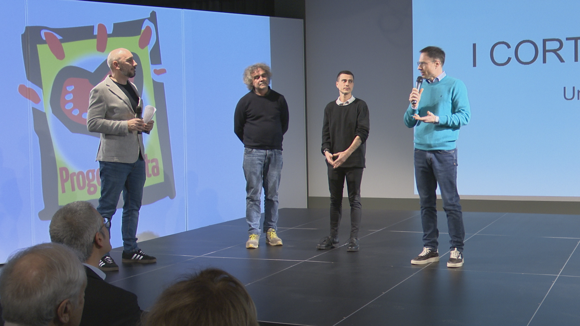 Un momento della serata