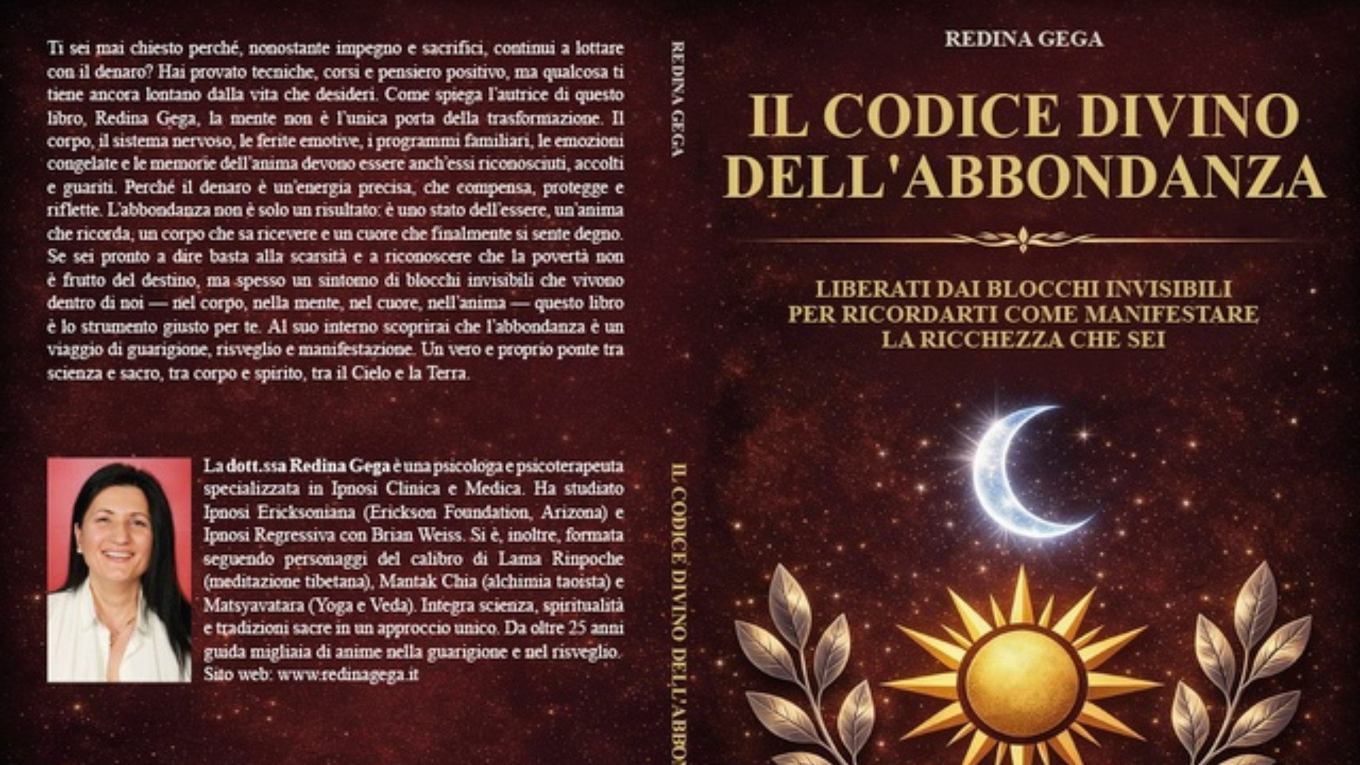 Redina Gega lancia il Bestseller “Il Codice Divino Dell’Abbondanza”