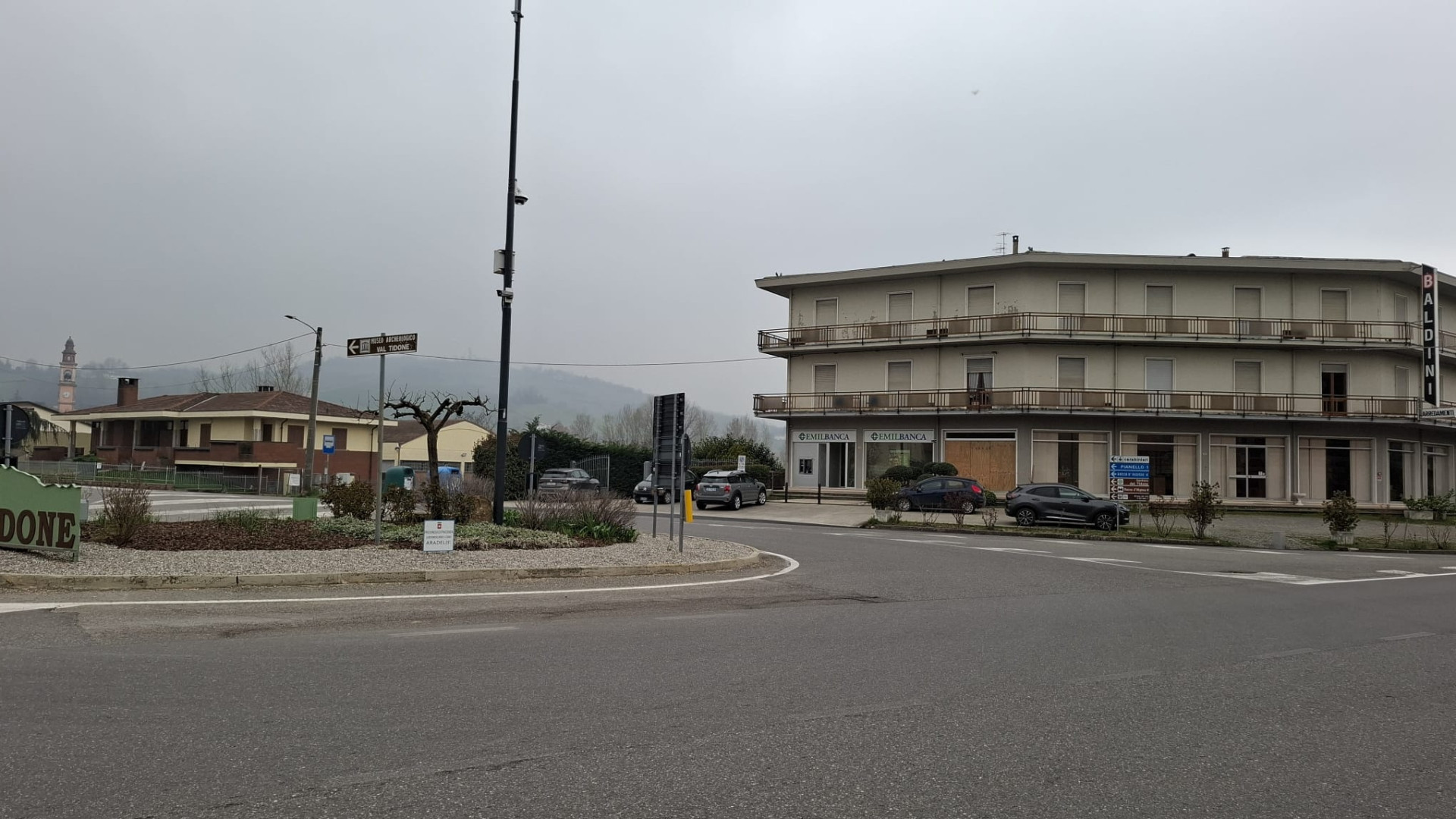 L'incrocio interessato