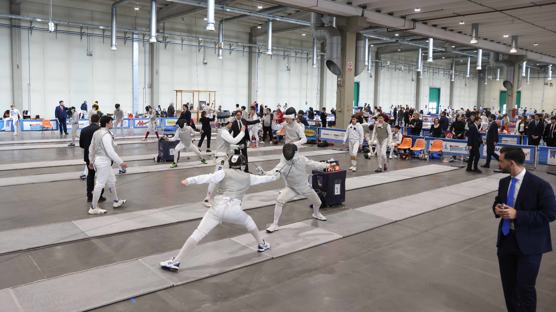 Piacenza torna capitale della scherma