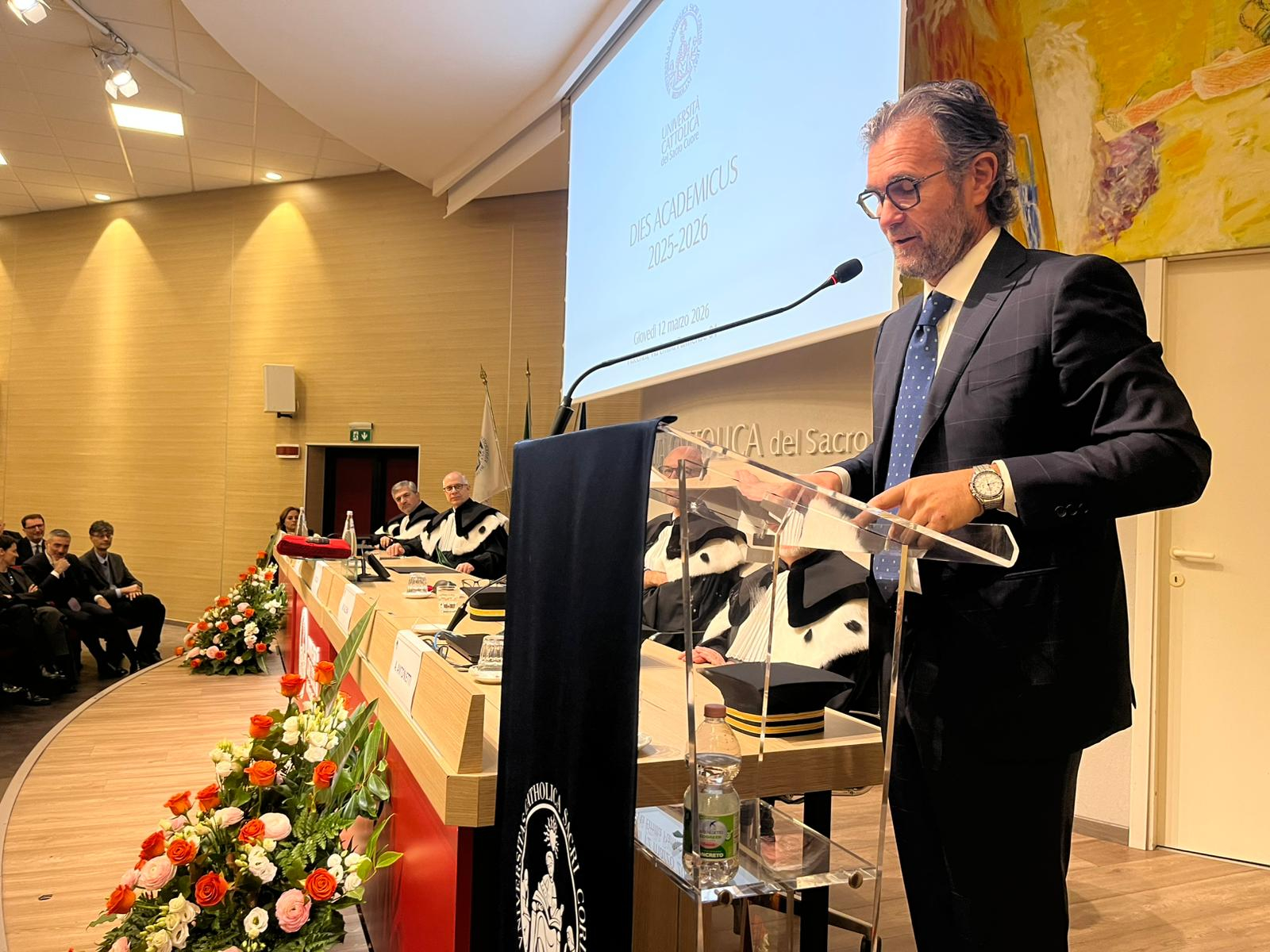 Il Dies Academicus dell'Università Cattolica di Piacenza con lo chef Carlo Cracco