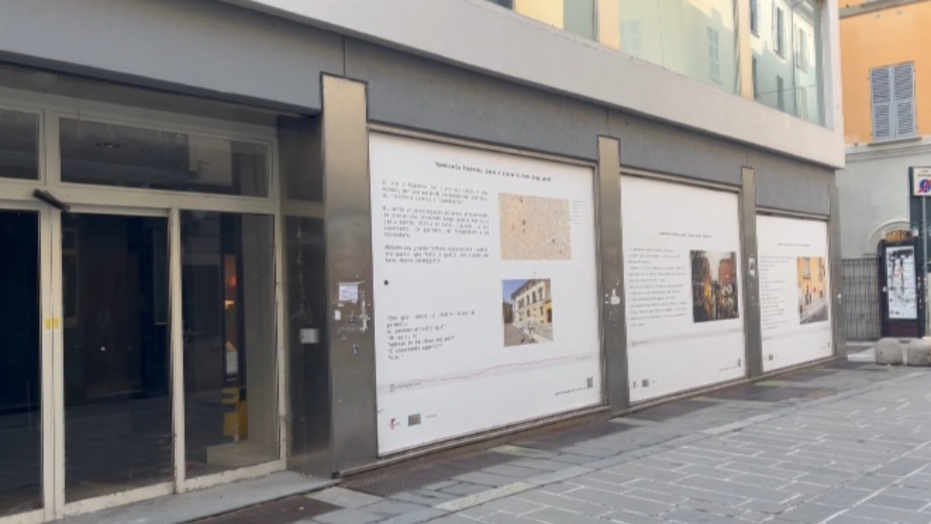Palazzo di via Venti (ex H&M),  nuova vita con due attività commerciali